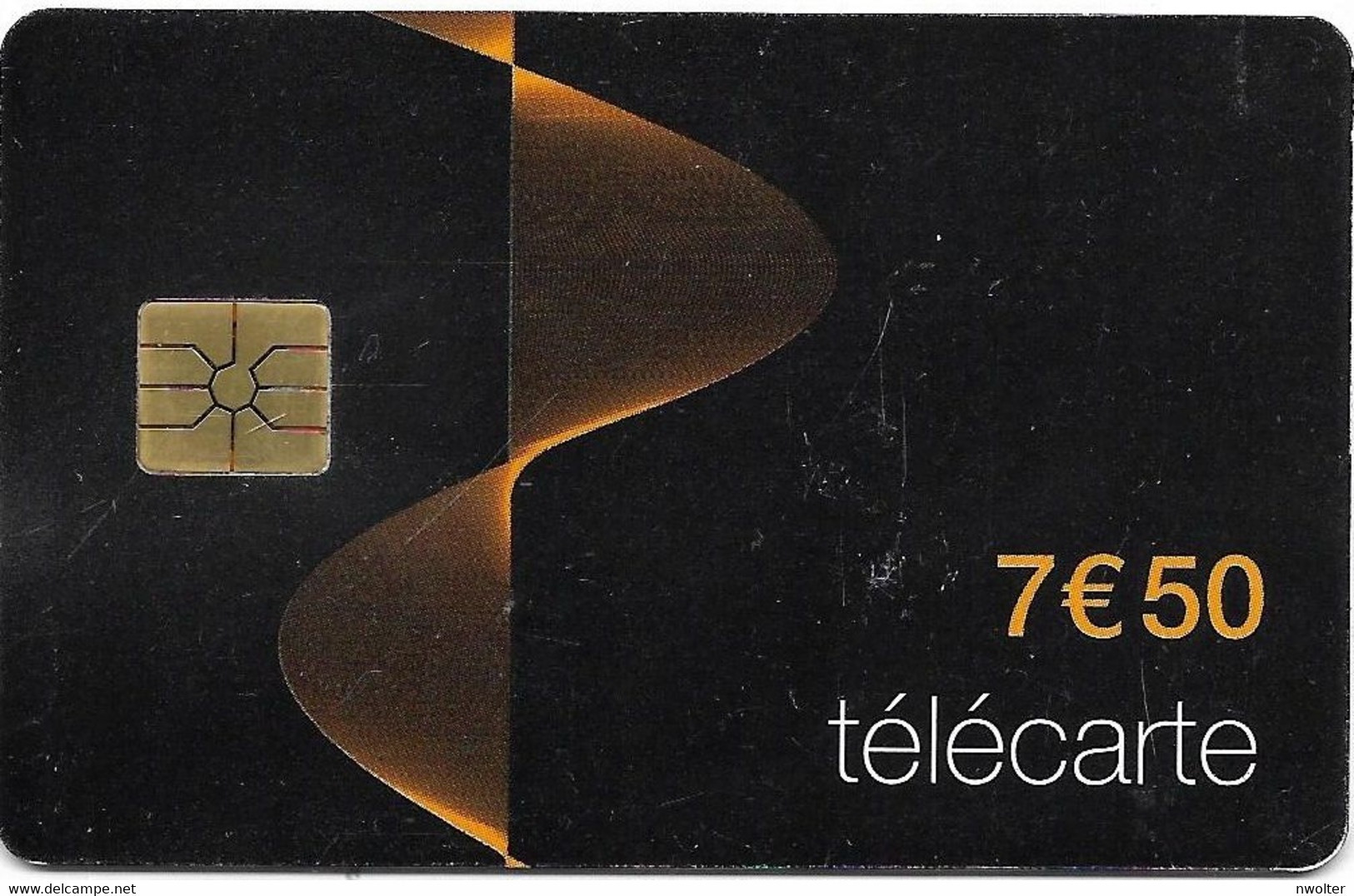 @+ Télécarte Torsades - 7,50€ - GEM1 - 30/04/2012 - Ref : CC-FT6B - 2010