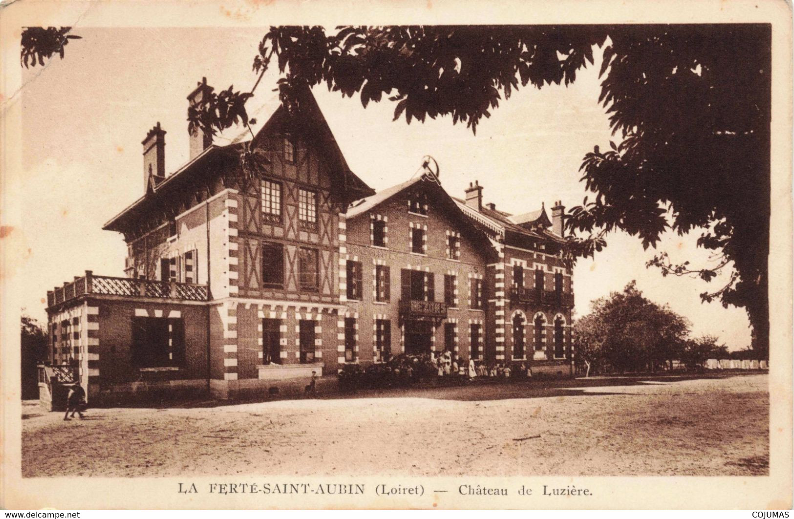 45 - LA FERTE SAINT AUBIN - S06099 - Château De Luzière - Pli - L1 - La Ferte Saint Aubin