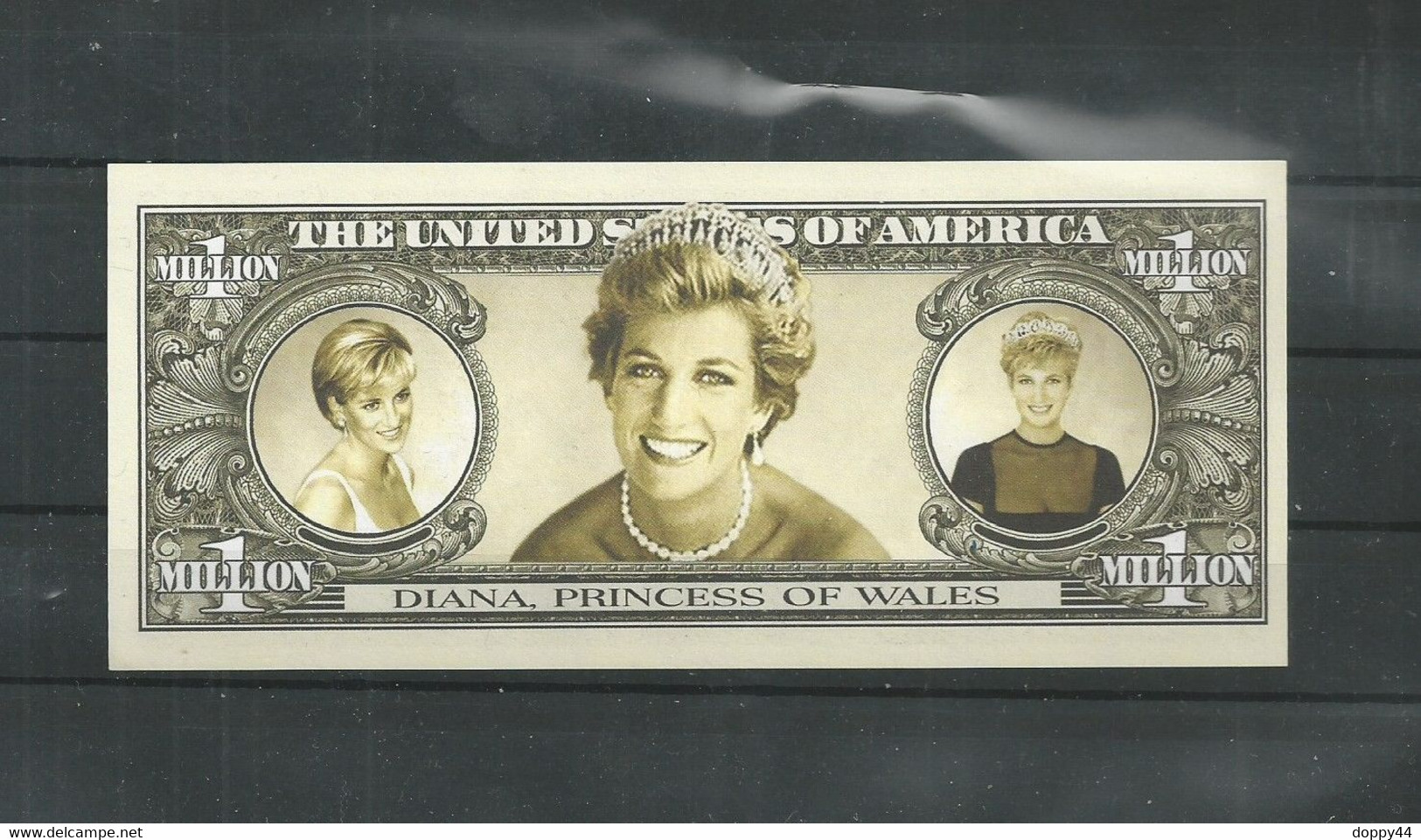 BILLET FANTAISIE 1 MILLION DE DOLLAR THEME LADY DIANA.  NEUF SUPERBE - Specimen