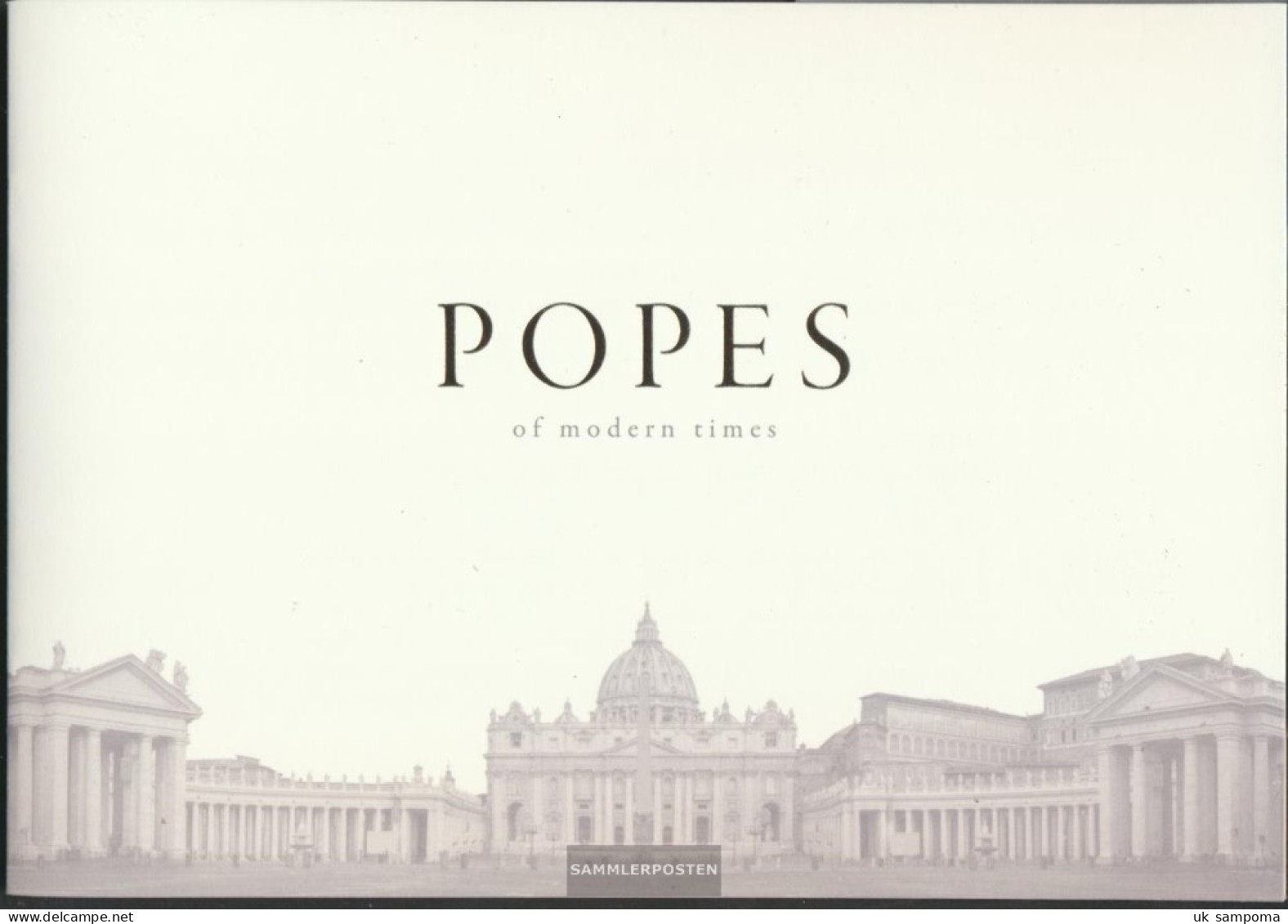 Vatikanstadt Booklet With 8 Souvenirscheinen Popes Since 1922 Uncirculated Since 2018 Booklet 0 Euro Popes Since 192 - Vaticano