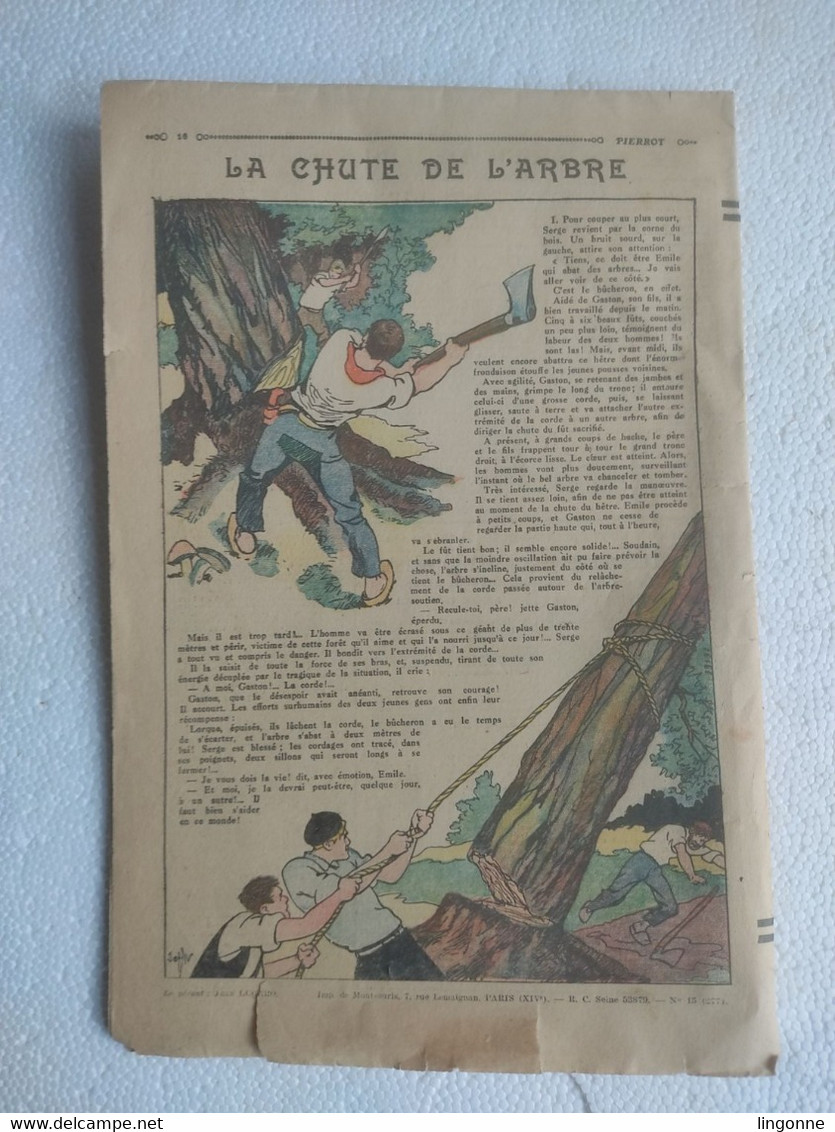 MAGAZINE "PIERROT"  1931 Numéro 15 - Pierrot