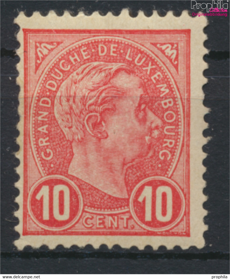 Luxemburg 71 Mit Falz 1895 Adolf (9910857 - 1895 Adolphe Rechterzijde