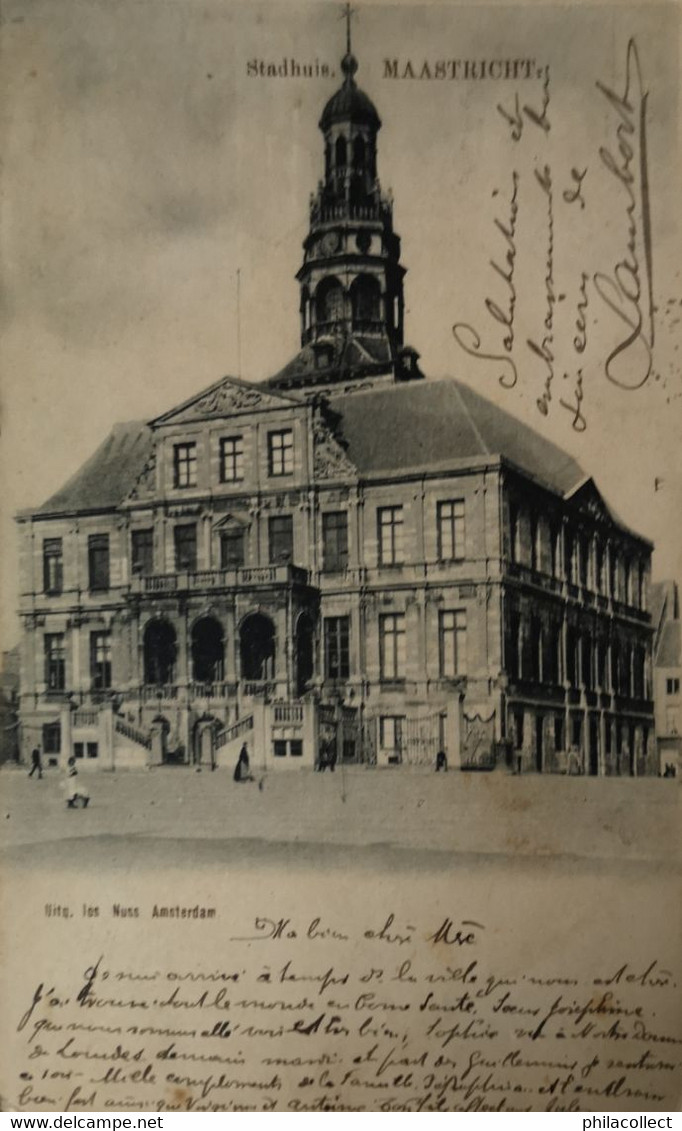 Maastricht // Stadhuis 1902 Uitg. Jos Nuss - Maastricht