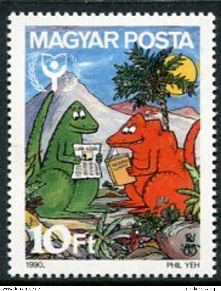 HUNGARY 1990 Literacy Year MNH / **.  Michel 4116 - Unused Stamps