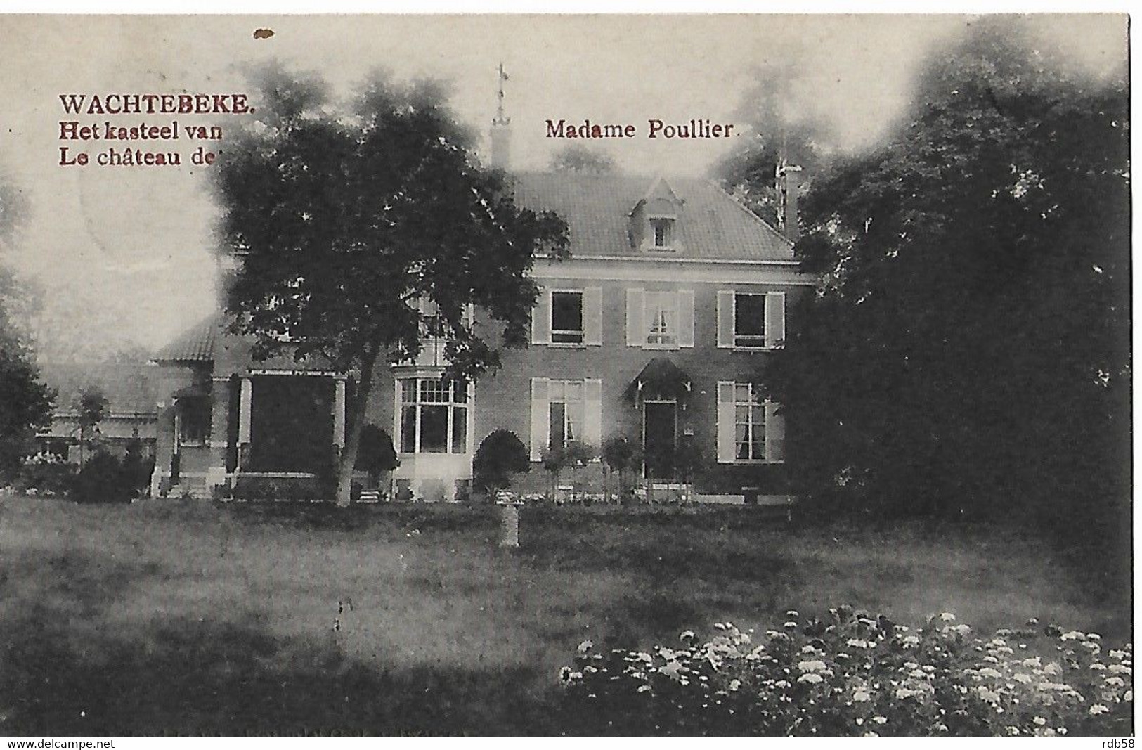 Wachtebeke Kasteel Van Madame Poullier - Wachtebeke