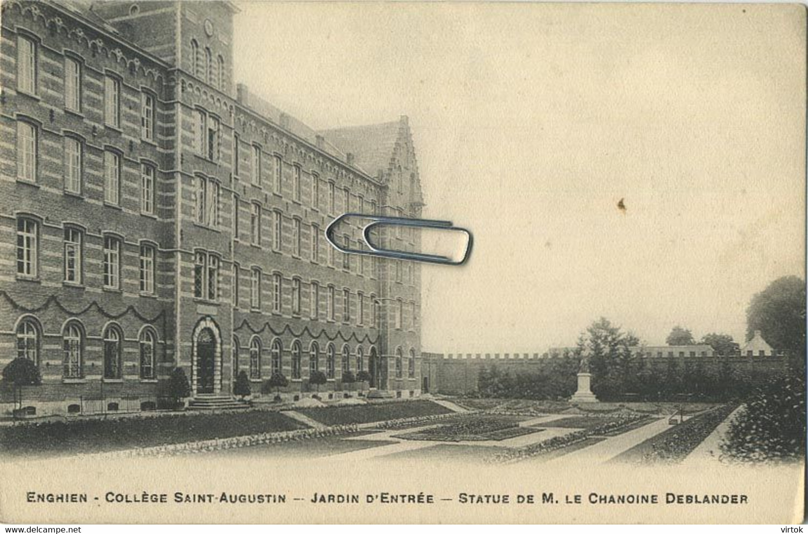 Enghien : Collège Saint Augustin  -  Jardin D'entrée - Enghien - Edingen