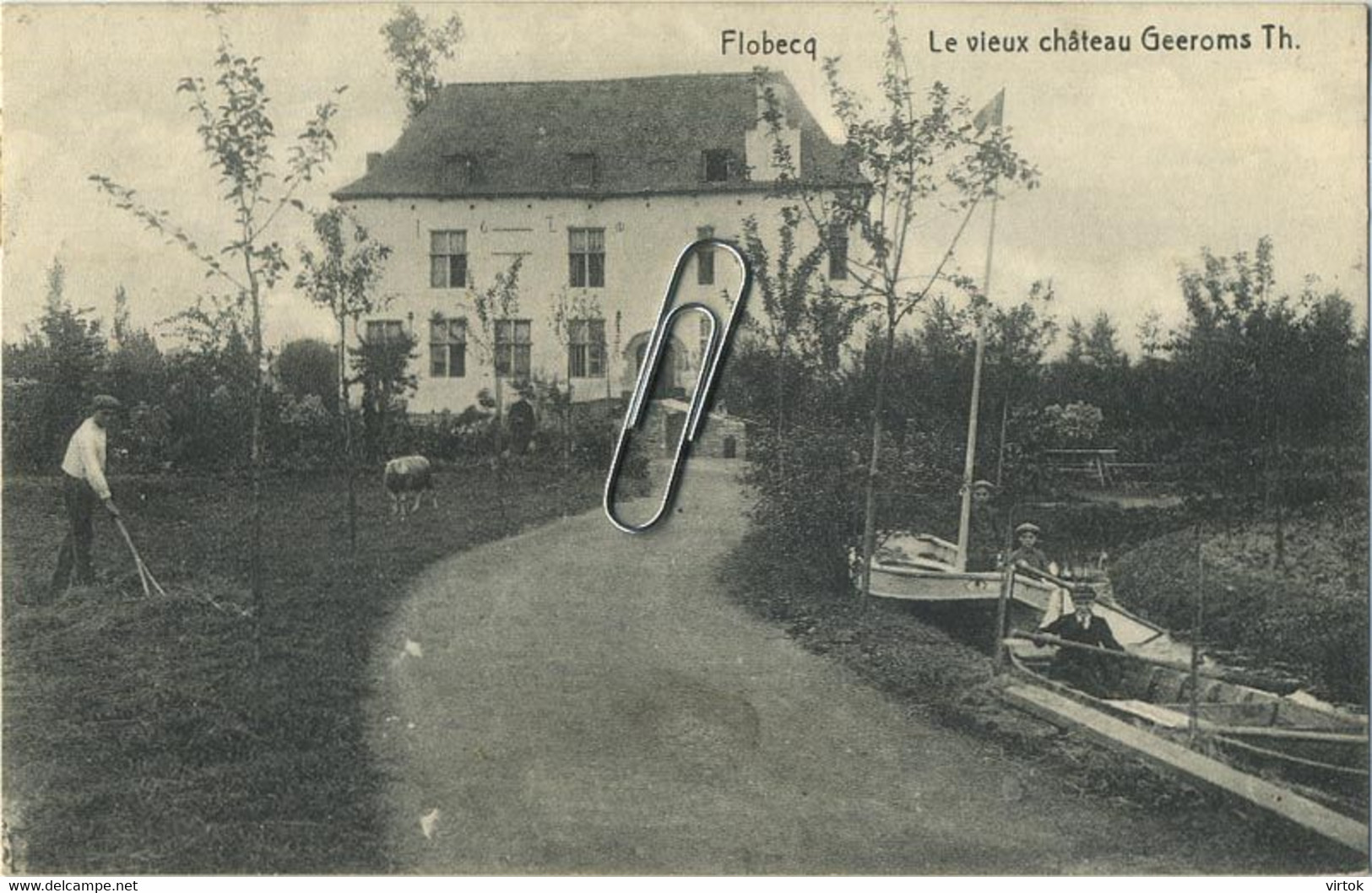 Flobecq :    Le Vieux Chateau Geeroms Th  -  1921 - Vloesberg