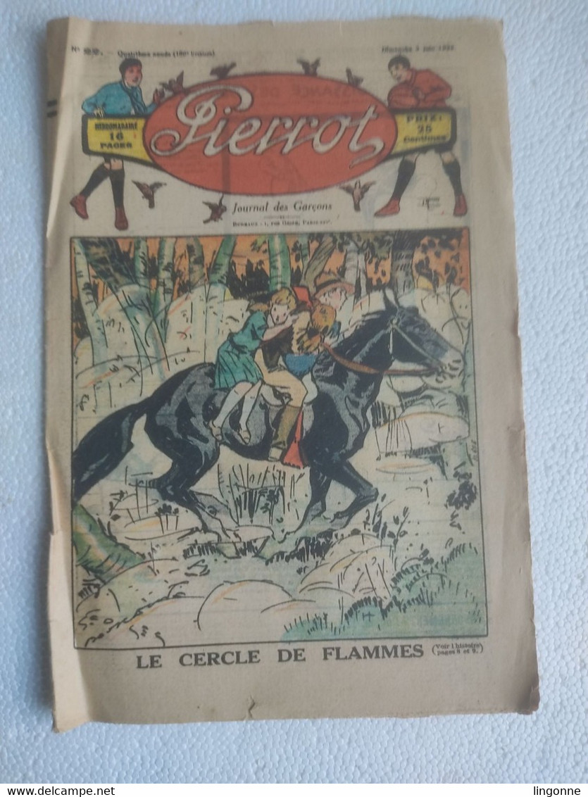 MAGAZINE "PIERROT"  1929 Numéro 22 - Pierrot