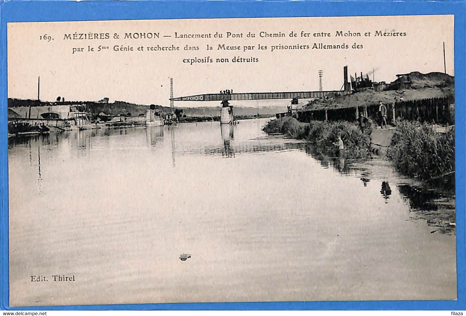 08 - Ardennes - Mezieres & Mohon - Lancement Du Pont Du Chemin De Fer (N11482) - Autres & Non Classés