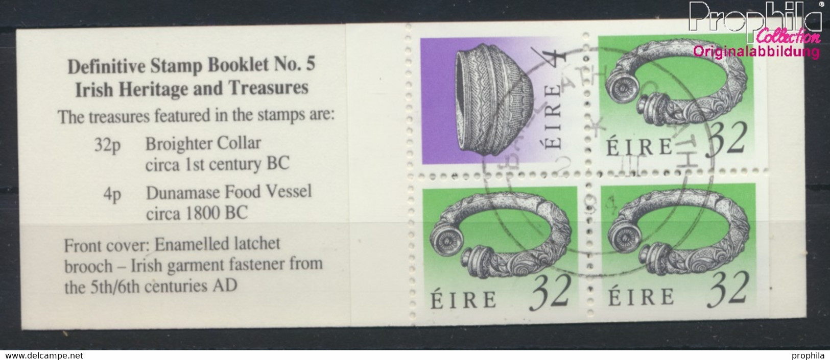 Irland MH25 (kompl.Ausg.) Gestempelt 1994 Kunstschätze (9923317 - Used Stamps