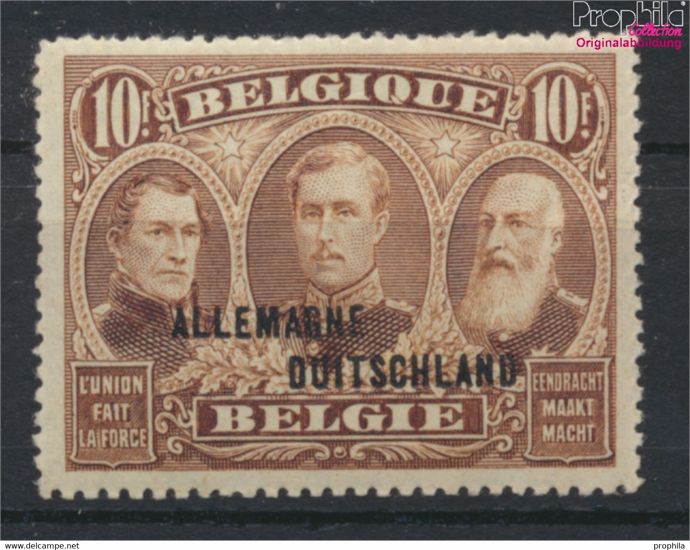 Belgische Post Rheinland 14III C Gezähnt 14 3/4-15 Postfrisch 1919 Albert I. (9910580 - Deutsche Besatzung