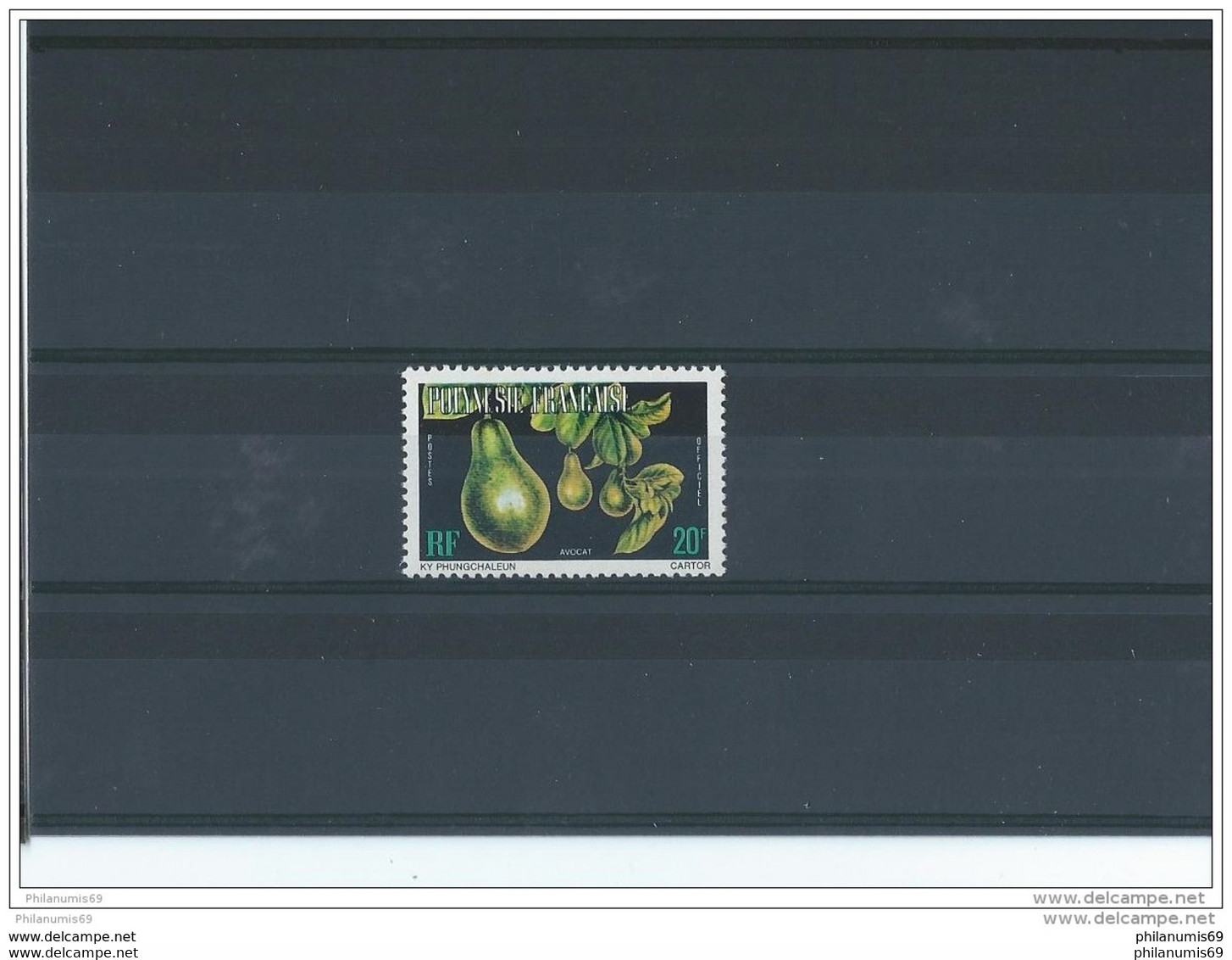 POLYNESIE 1977 - YT TS N° 10(B) NEUF SANS CHARNIERE ** (MNH) GOMME D'ORIGINE LUXE - Oficiales