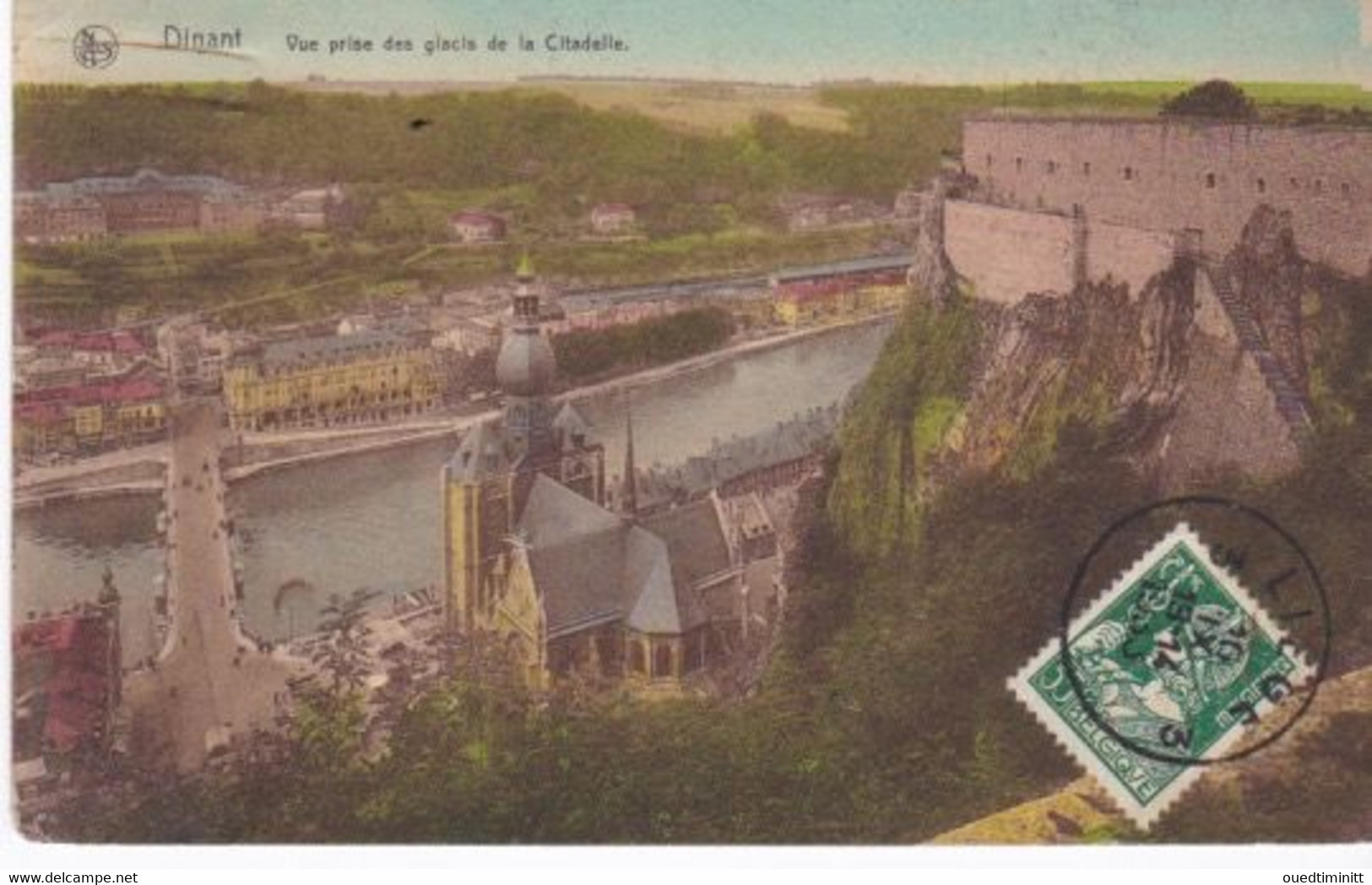 Belgique Dinant Vue Prise Des Glacis De La Citadelle - Dinant