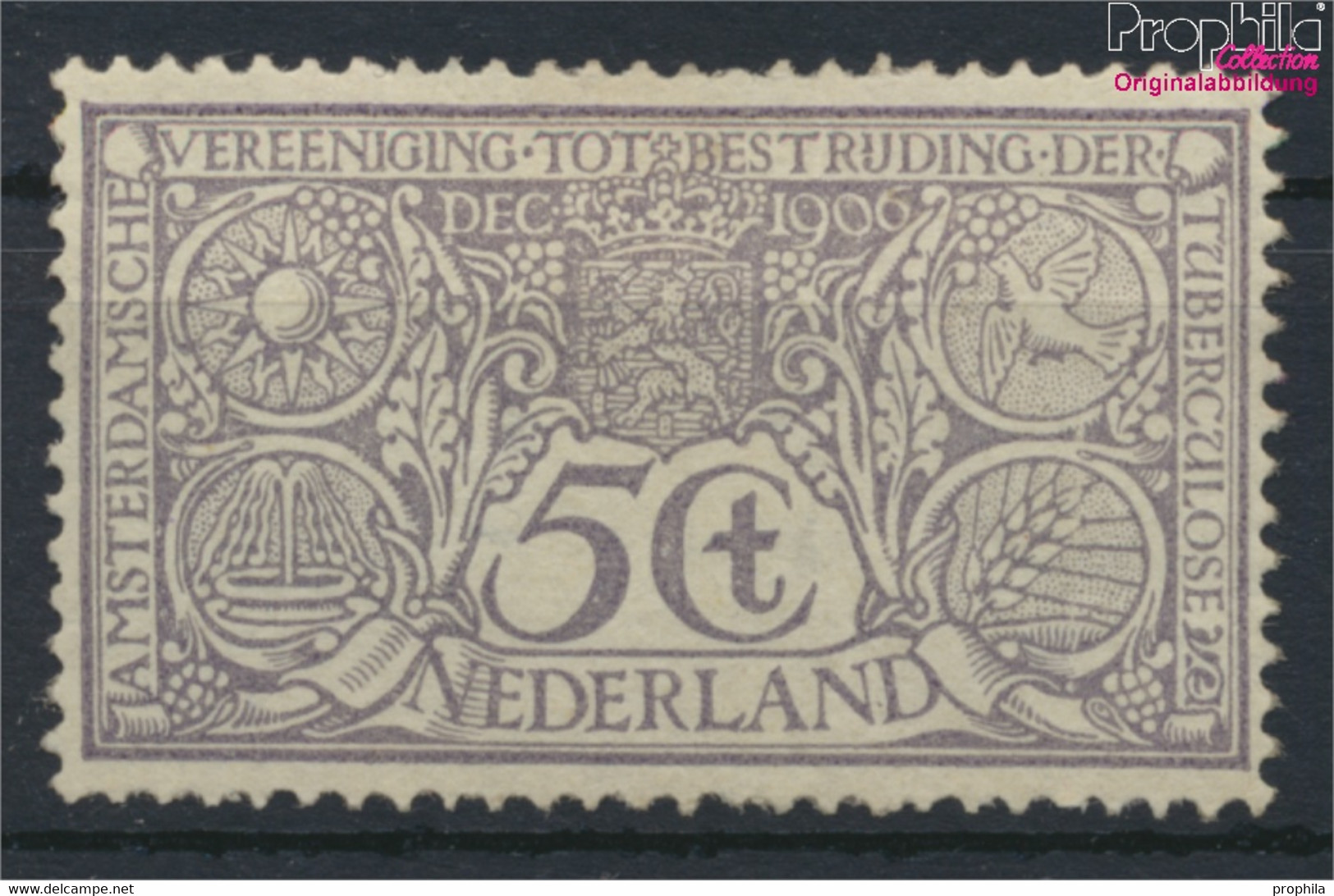 Niederlande 71 Mit Falz 1906 Tuberkulose (9911002 - Ongebruikt