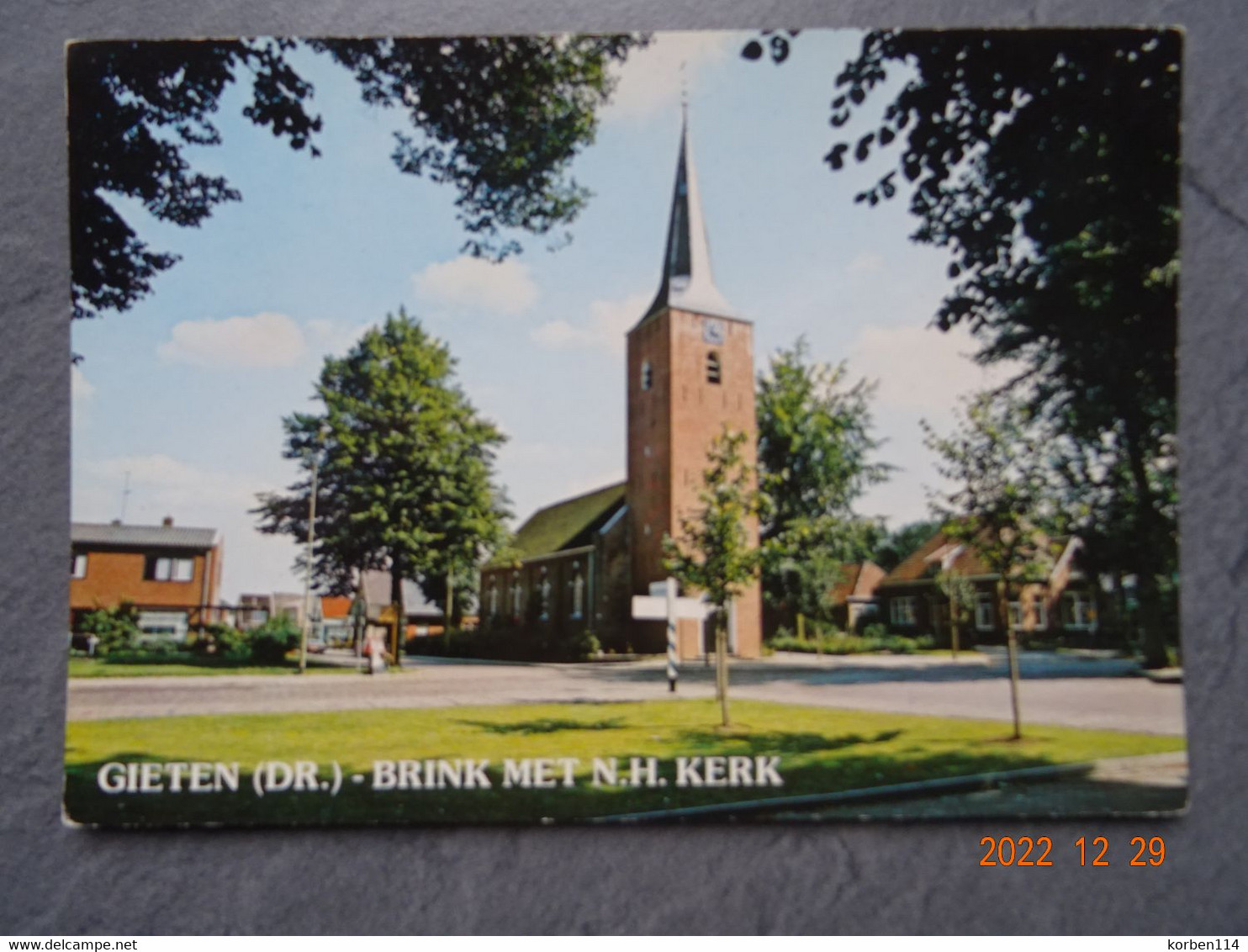 BRINK MET N.H. KERK - Gieten