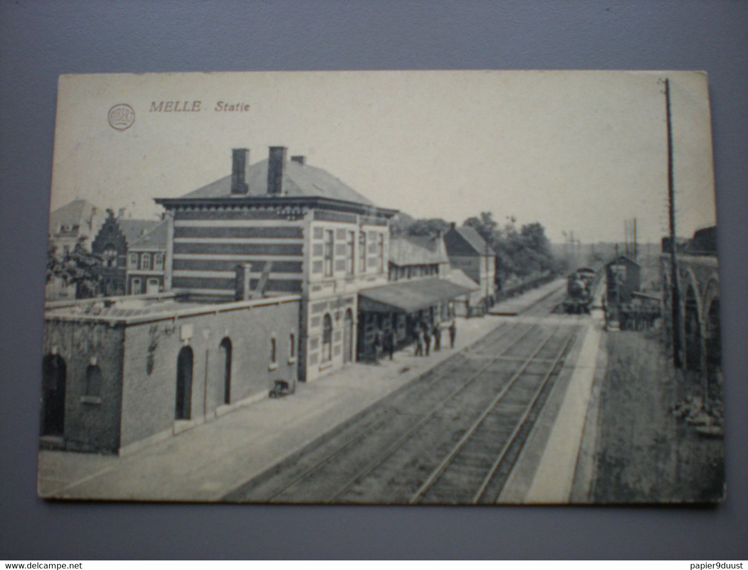 Melle - Station - Gare - Station - Chemin De Fer - Spoorwegen - Train - Trein - Locomotief - Melle