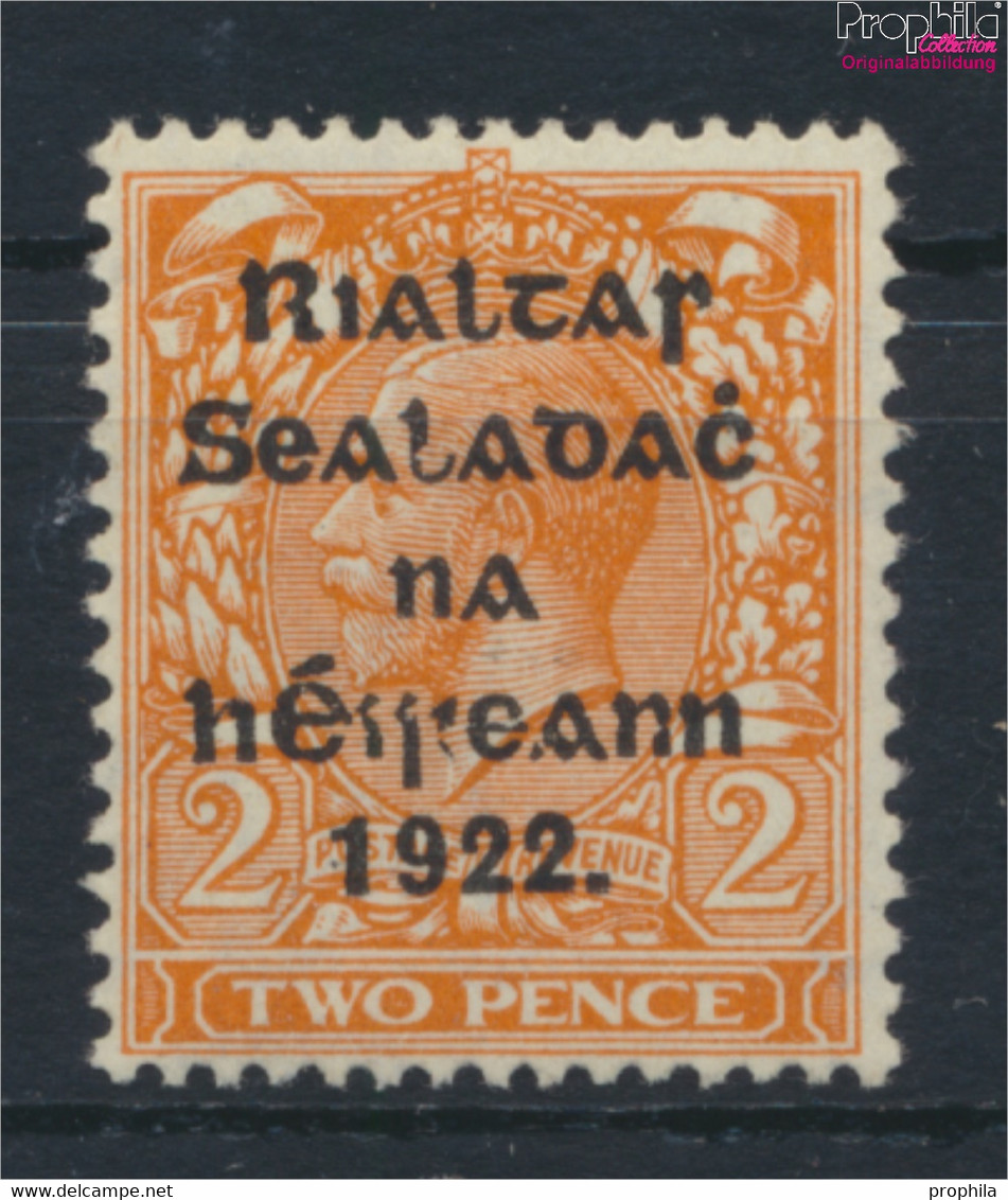 Irland 15I II Postfrisch 1922 Aufdruckausgabe (9923248 - Ungebraucht