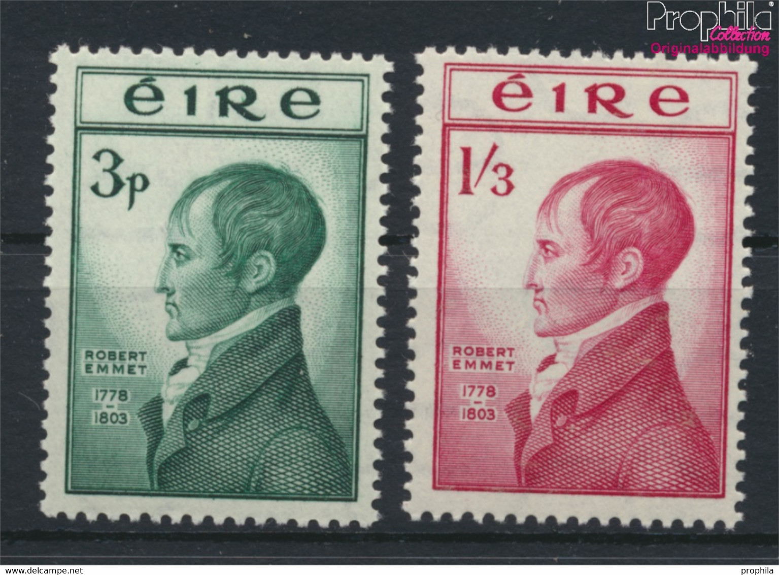 Irland 118-119 (kompl.Ausg.) Postfrisch 1953 Emmet (9916143 - Nuovi