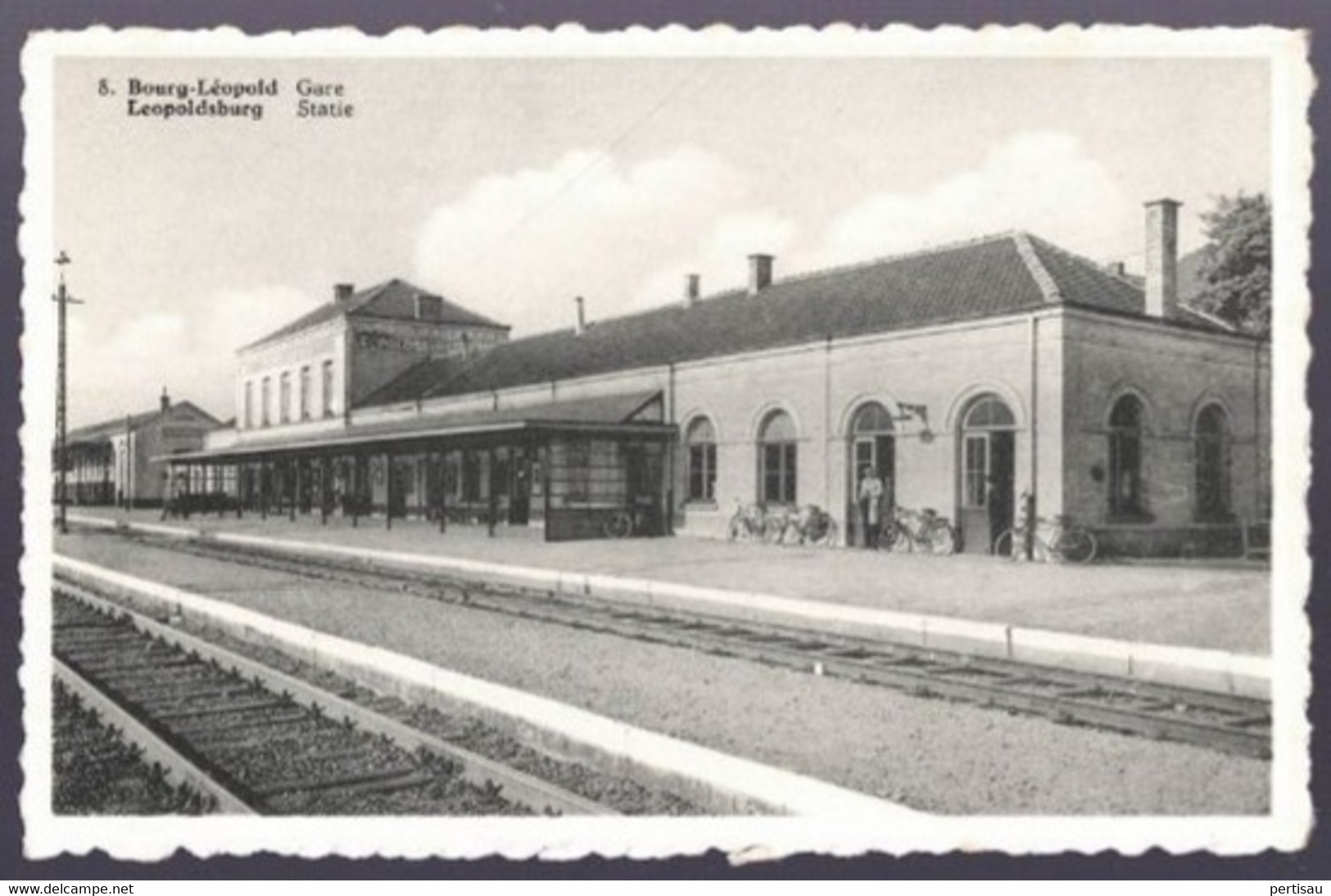 Achterzijde Station - Leopoldsburg