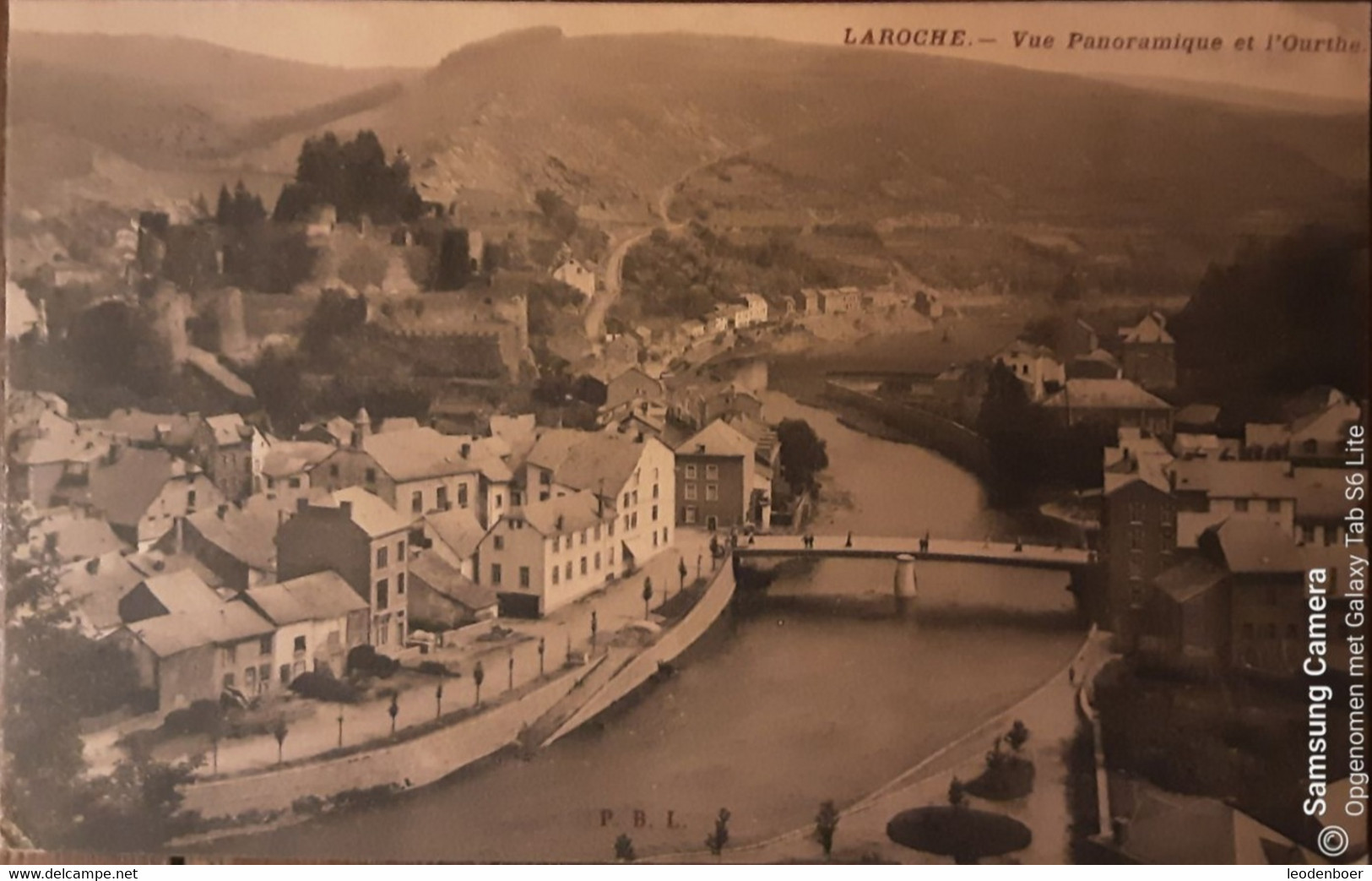 La Roche En Ardenne - Vue Panoramique Et L'Ourthe - 1910 - La-Roche-en-Ardenne