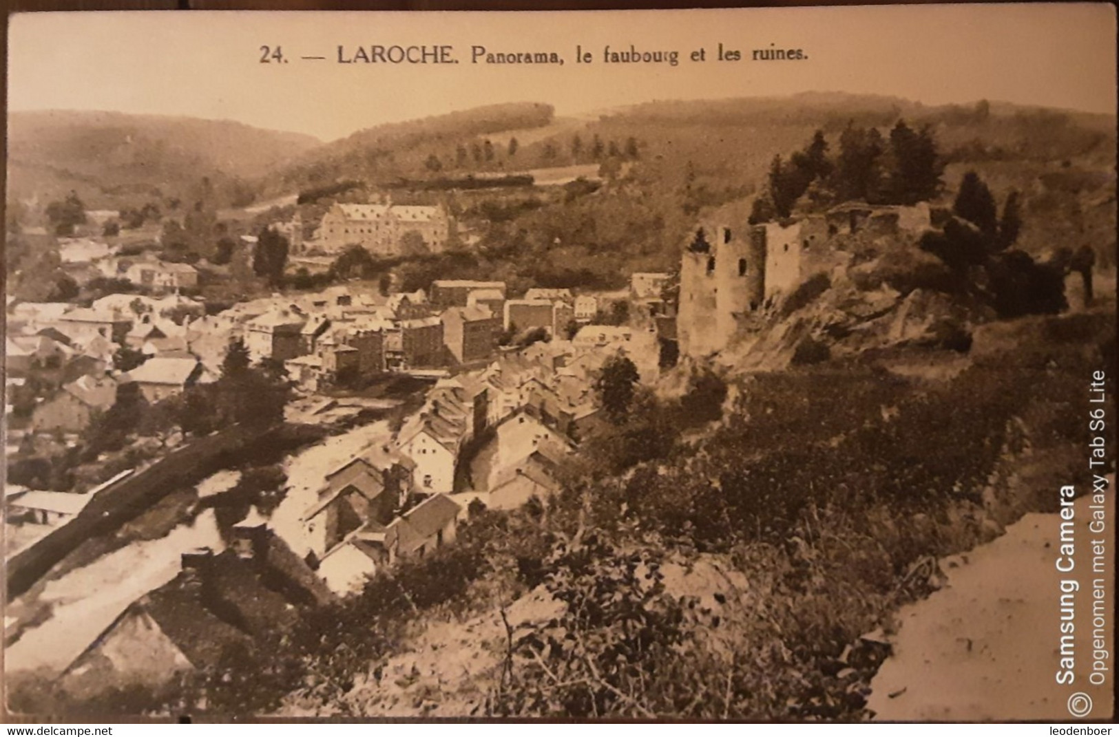 La Roche En Ardenne - Panorama, Le Faubourg Et Les Ruines - 24 - La-Roche-en-Ardenne