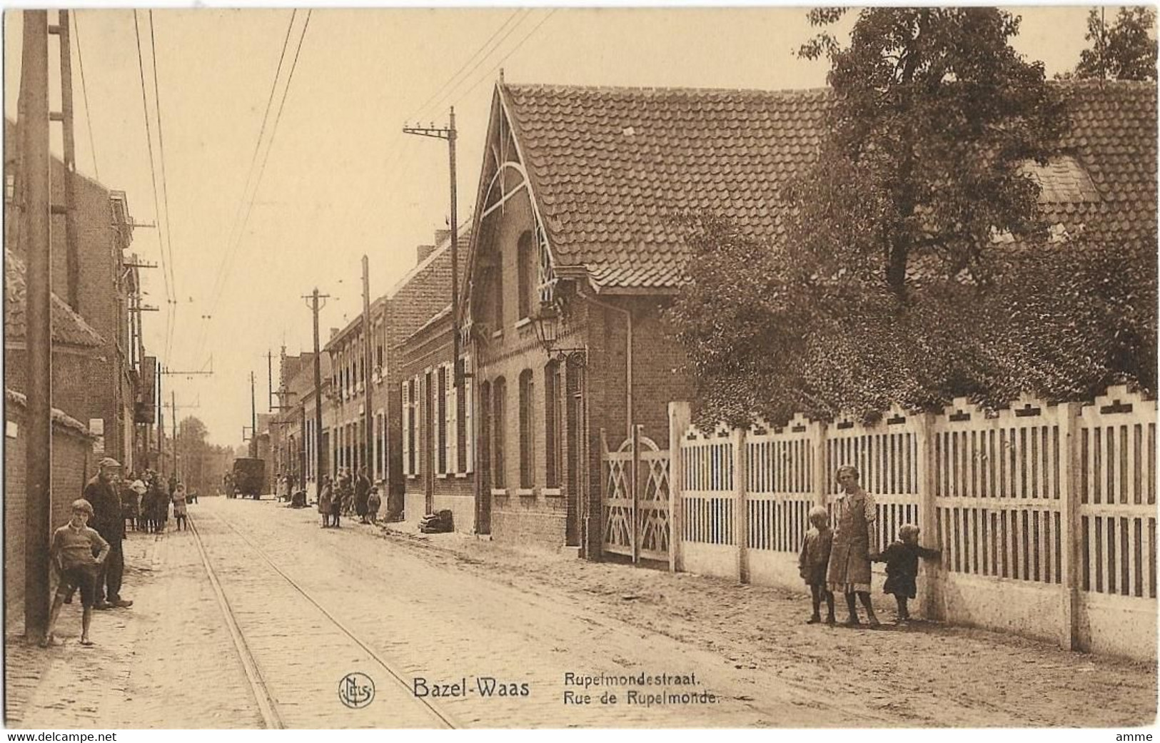 Bazel-Waas  *  Rupelmondestraat  - Rue De Rupelmonde - Kruibeke