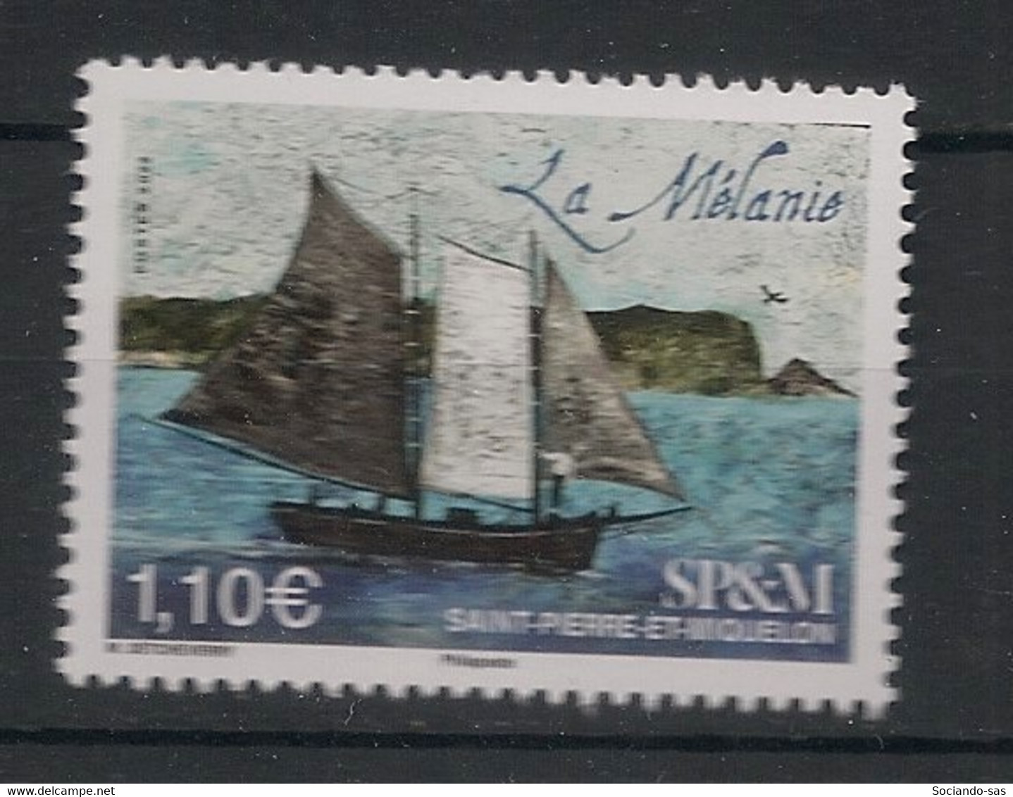 SPM - 2022 - N°Yv. 1280 - Bateau / Goelette - Neuf Luxe ** / MNH / Postfrisch - Ungebraucht