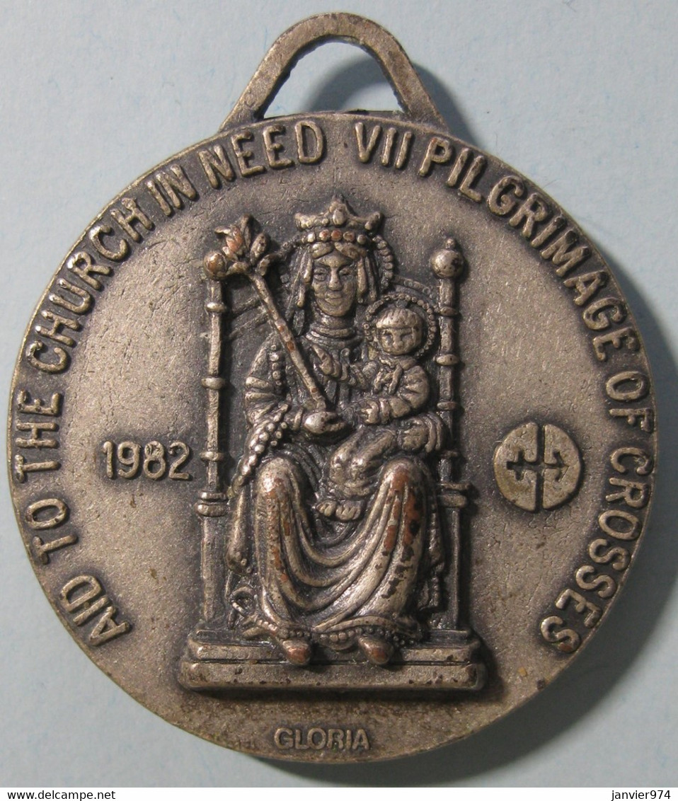 Medal Visit Pope John Paul II To The United Kingdom 1982 - Sonstige & Ohne Zuordnung