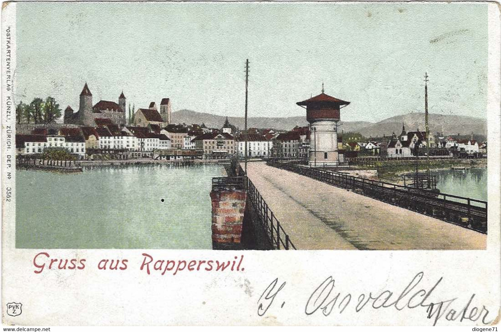 Gruss Aus Rapperswil 1900 - Rapperswil-Jona