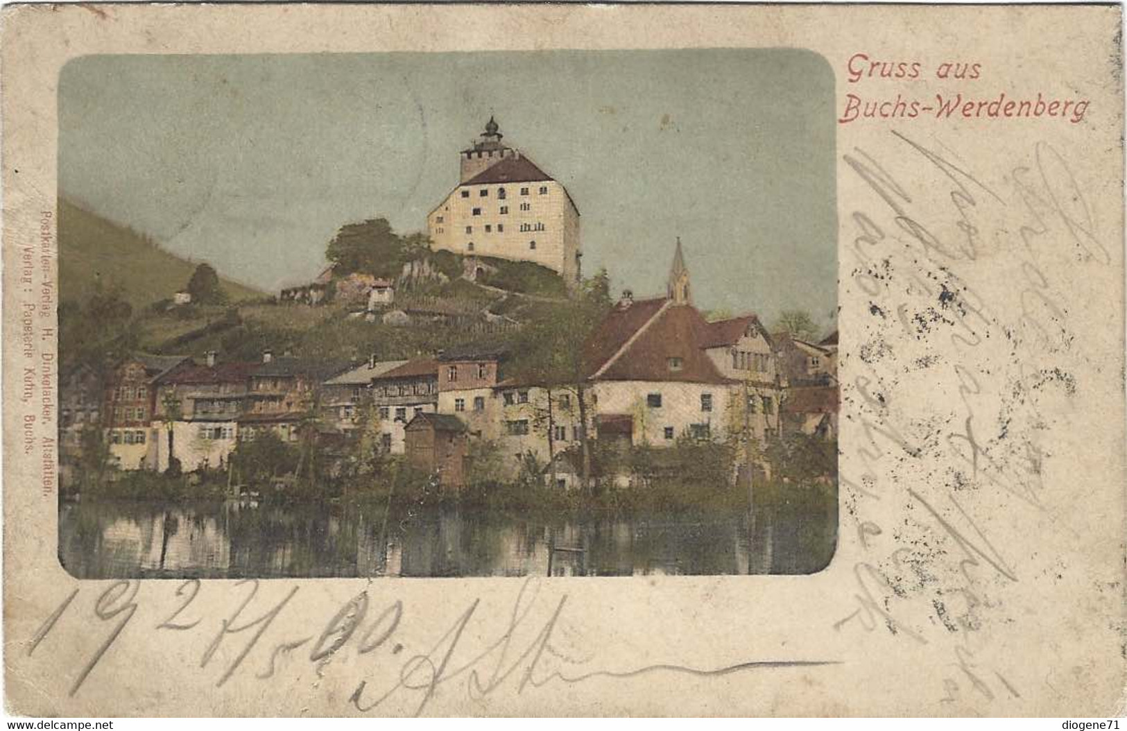 Gruss Aus Buchs-Werdenberg 1900 - Buchs