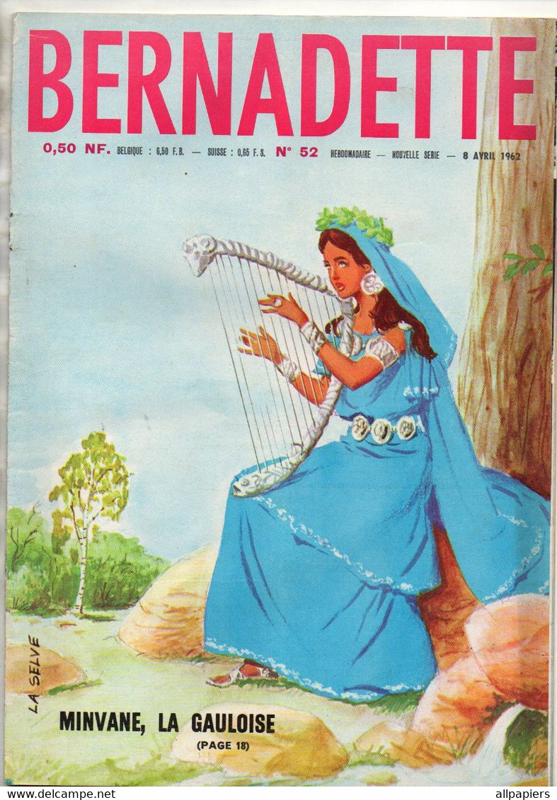 Bernadette N°52 Ben-Hur - Yves De Kerguelen - Minvane La Gauloise - Arlequin Mon Ami... De 1962 - Bernadette