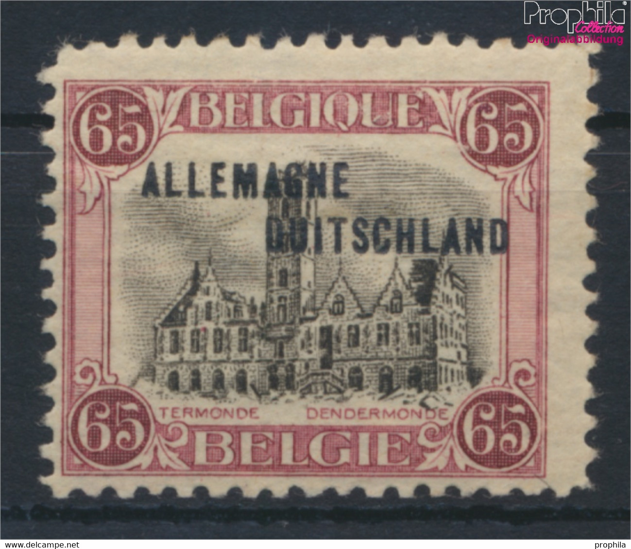 Belgische Post Rheinland 17 Mit Falz 1919 Albert I. (9917227 - Deutsche Besatzung