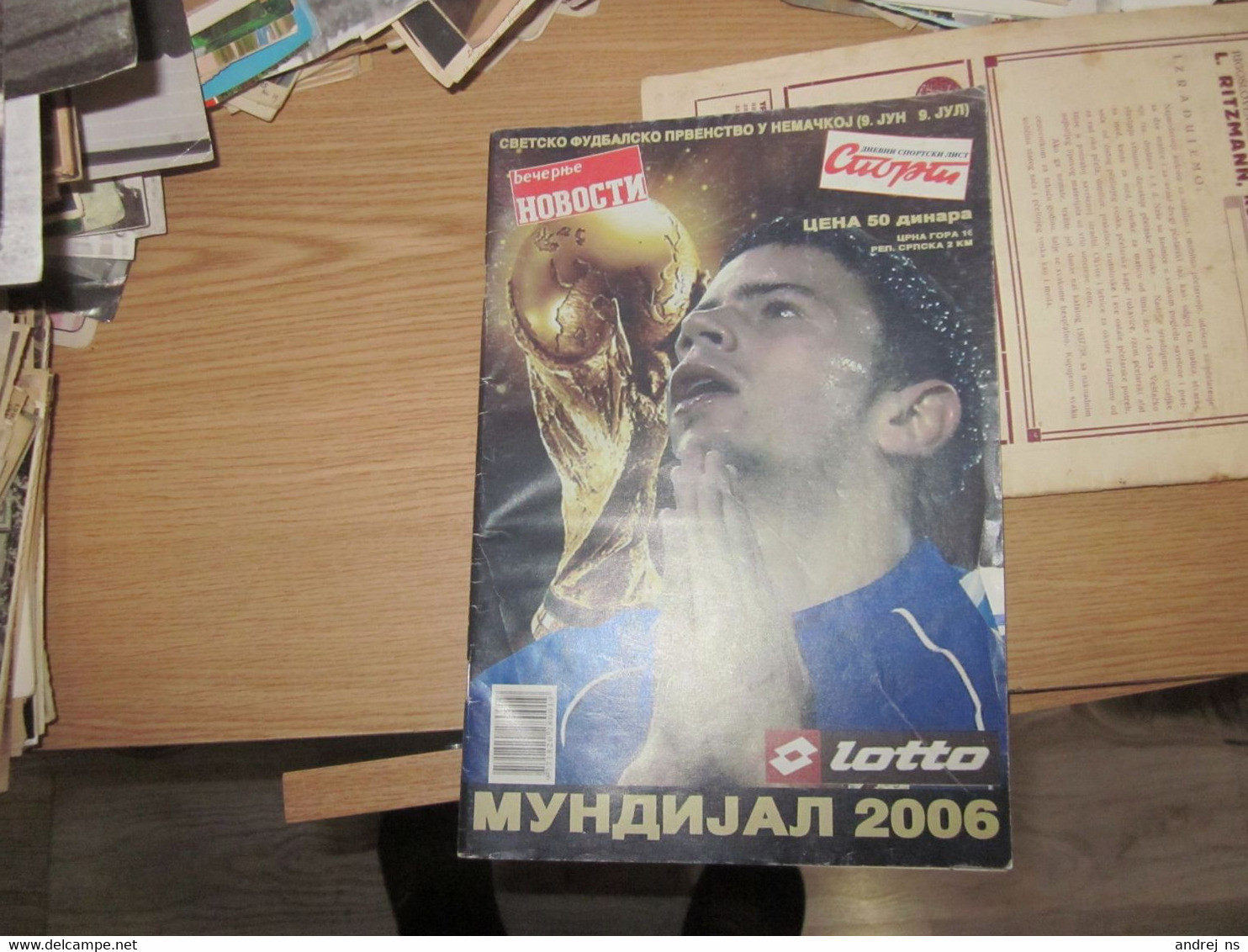 Svetsko Fudbalsko Prvenstvo U Nemackoj World Cup In Germany Mundijal 2006 100 Pages Football - Books