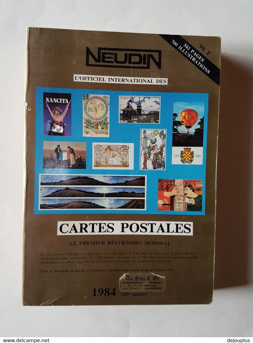 CATALOGUE  NEUDIN  1984 - Libros & Catálogos