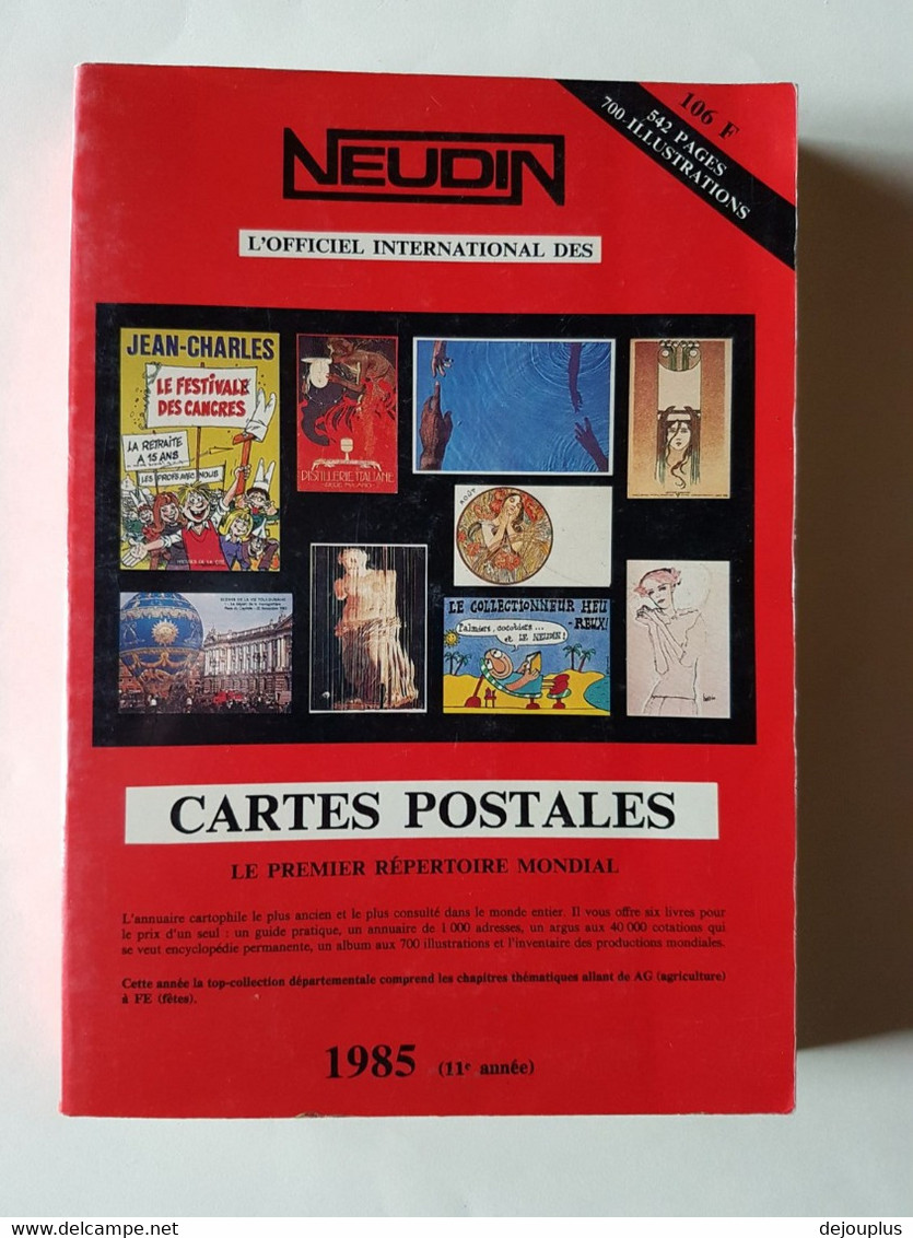 CATALOGUE  NEUDIN  1985 - Libros & Catálogos
