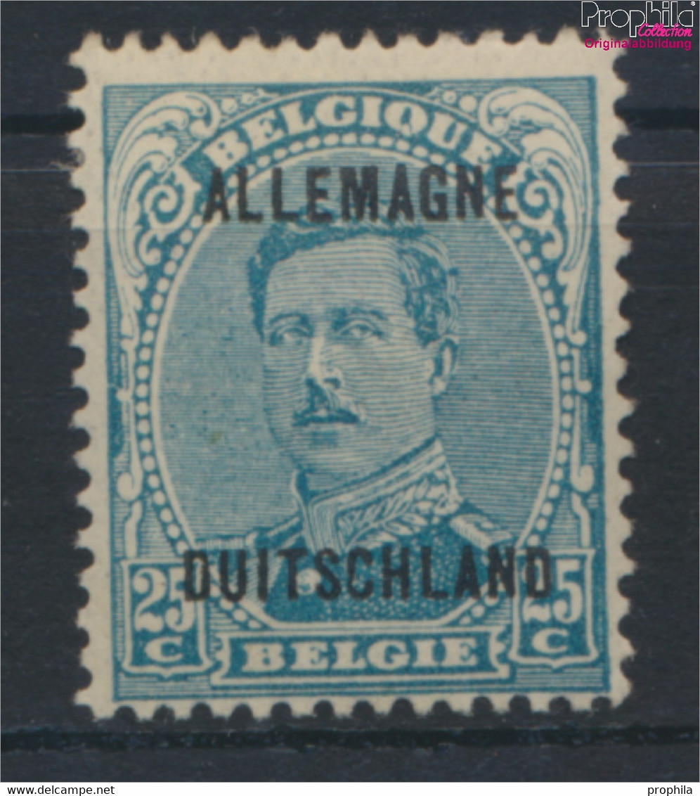 Belgische Post Rheinland 7A Mit Falz 1919 Albert I. (9917231 - Deutsche Besatzung