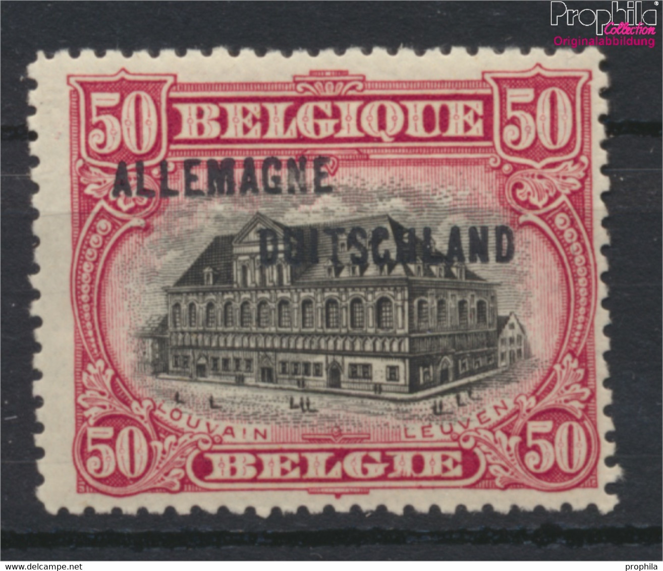 Belgische Post Rheinland 10A Mit Falz 1919 Albert I. (9910577 - Deutsche Besatzung