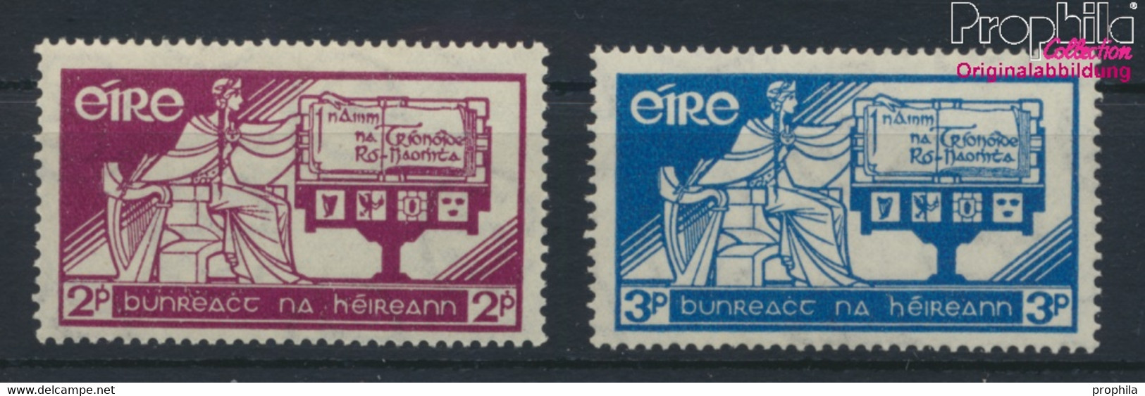 Irland 65-66 (kompl.Ausg.) Postfrisch 1937 Verfassung (9923286 - Neufs