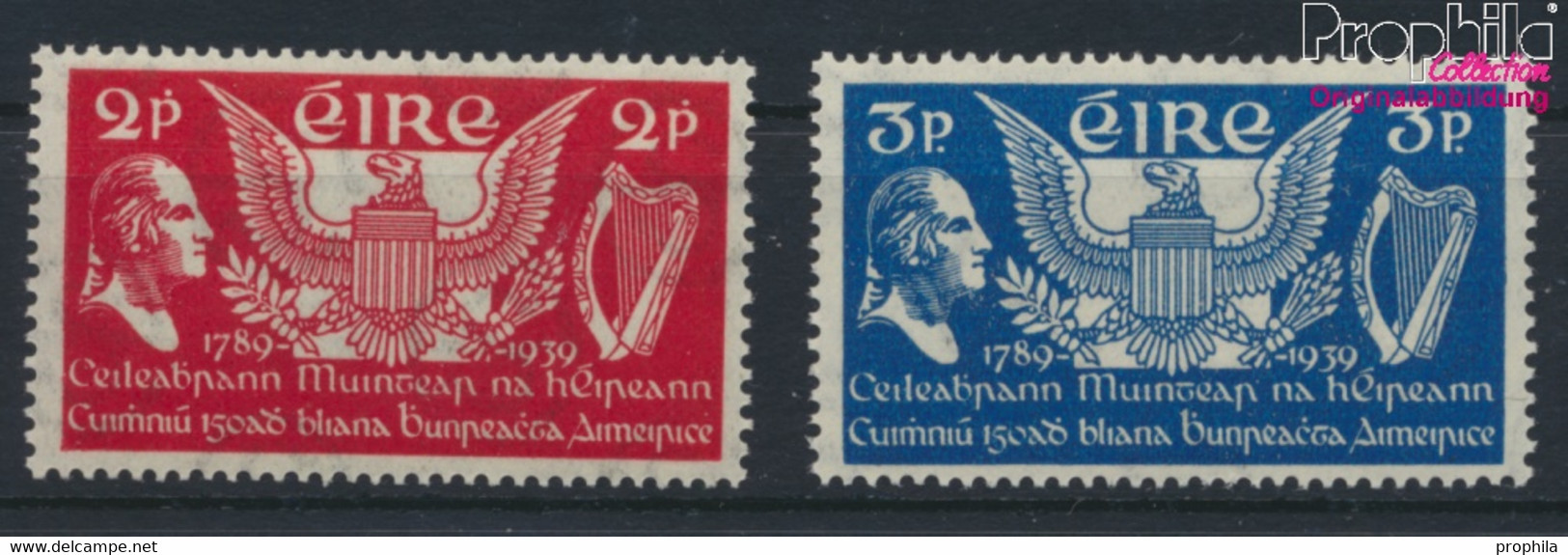 Irland Postfrisch Verfassung 1939 Verfassung  (9923284 - Ungebraucht