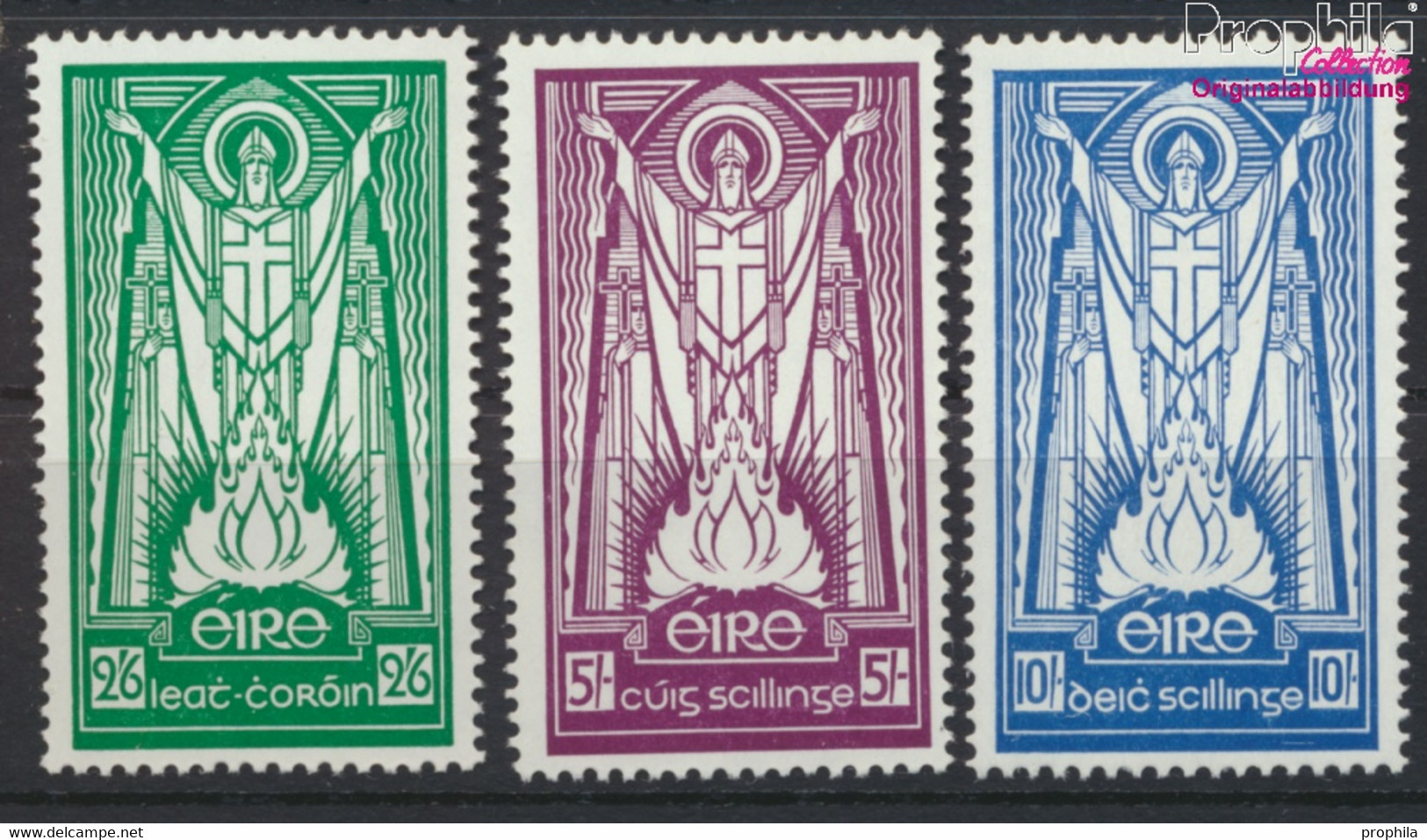 Irland 86b-88b (kompl.Ausg.) Postfrisch 1942 Patrick (9916168 - Unused Stamps