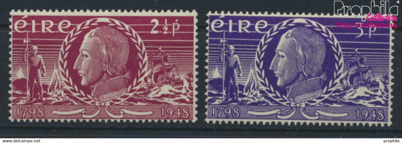 Irland 100-101 (kompl.Ausg.) Postfrisch 1948 Erhebung (9923266 - Ongebruikt