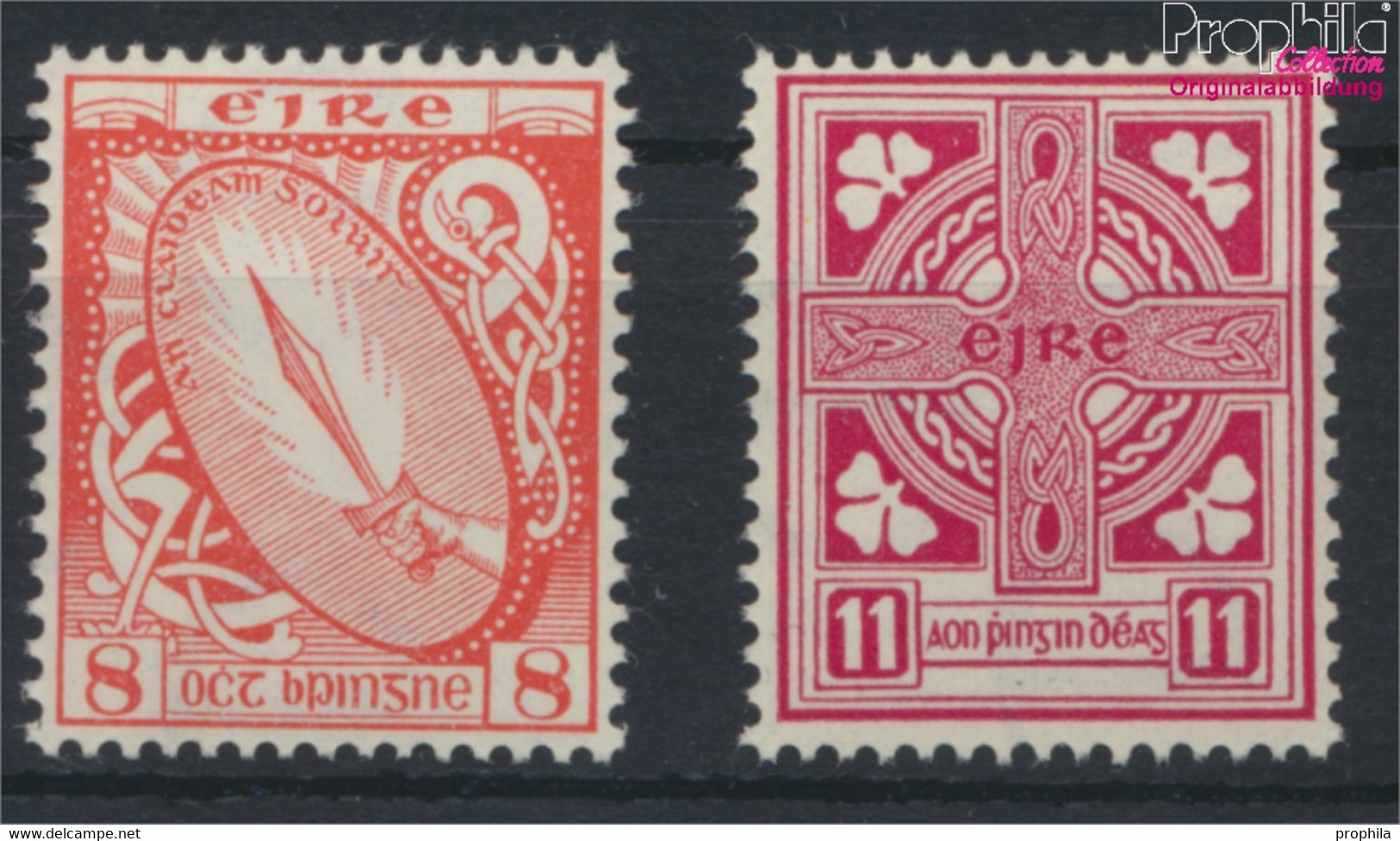 Irland 106-107 (kompl.Ausg.) Postfrisch 1948 Symbole (9931200 - Ungebraucht