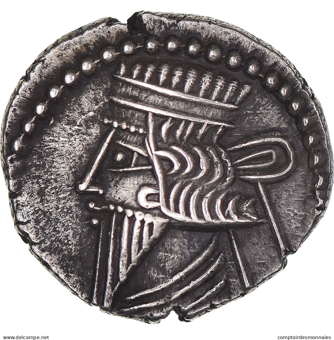 Monnaie, Royaume Parthe, Mithradates V, Drachme, Ca. 128-147, Ecbatane, SUP - Oosterse Kunst