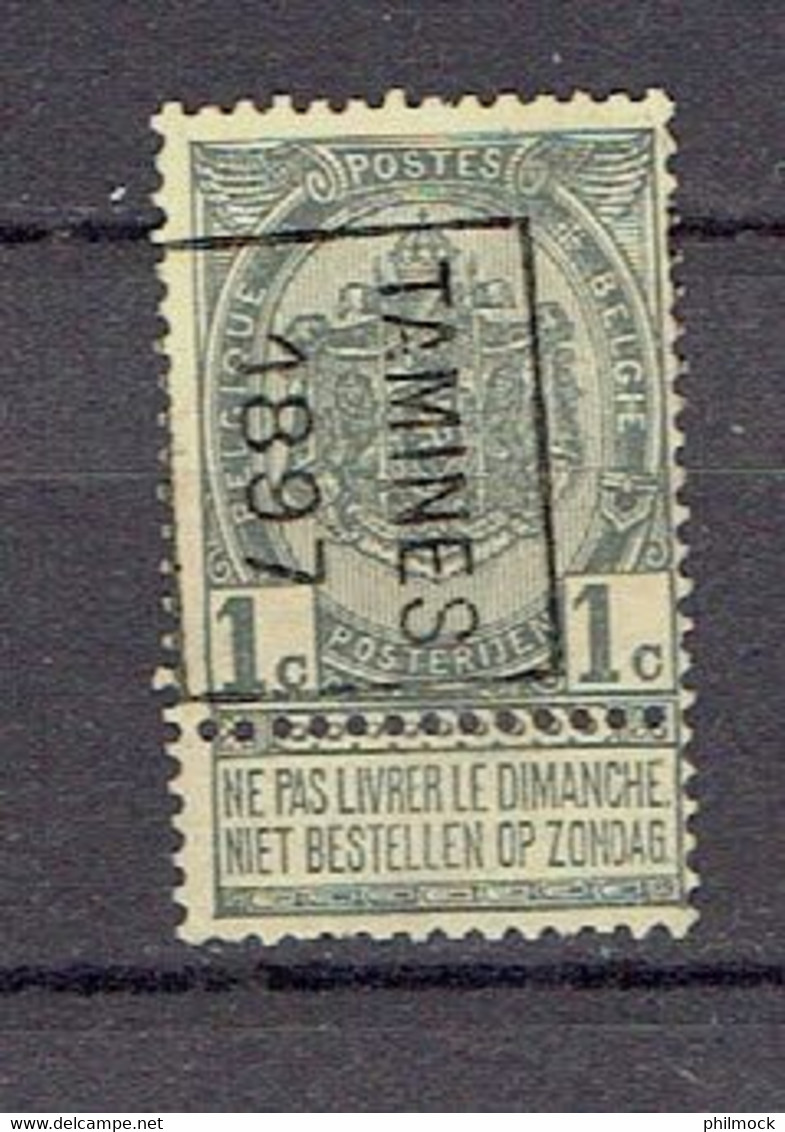 Préo - Voorafgestempelde Zegels 106B - Tamines 1897 Timbre N°53 - Roller Precancels 1894-99