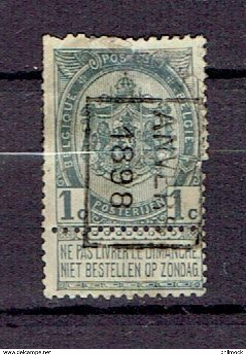 Préo - Voorafgestempelde Zegels 138B - Anvers 1898 Timbre N°53 - Rollo De Sellos 1894-99