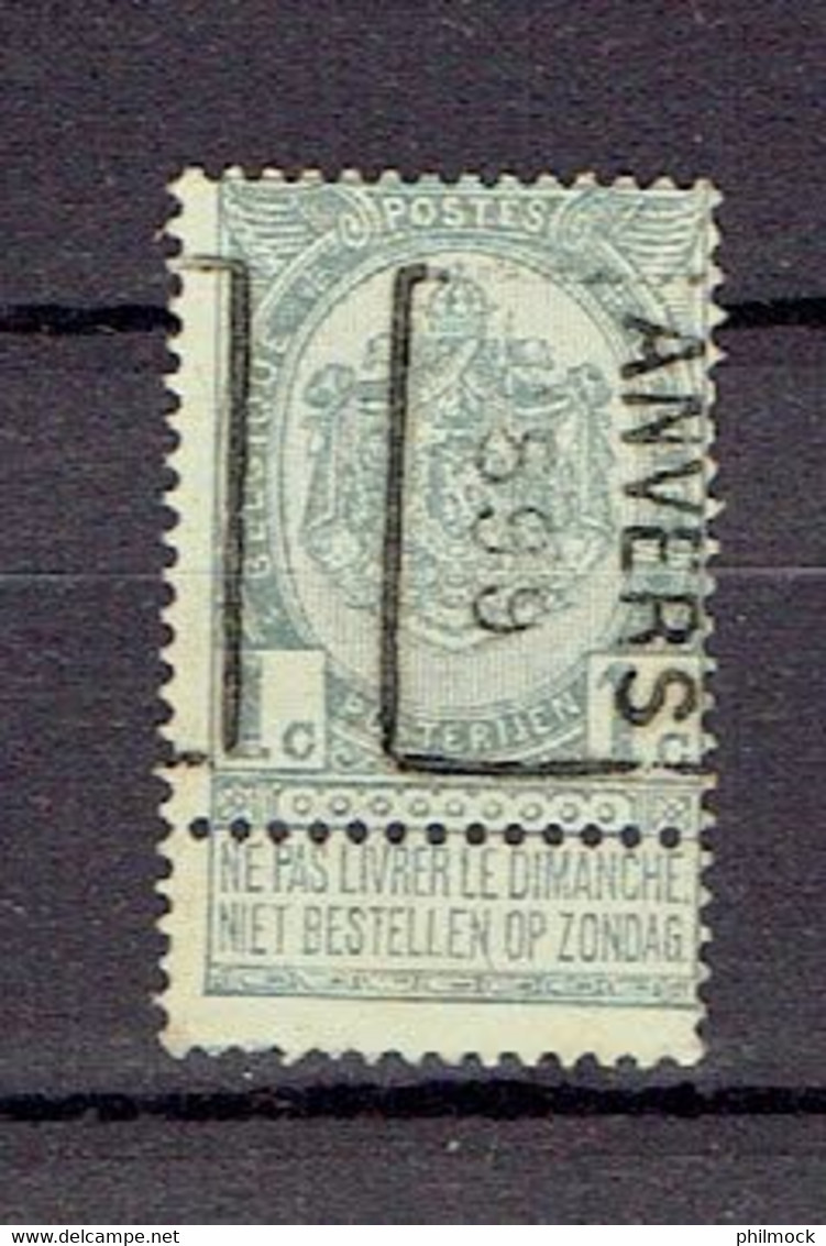 Préo - Voorafgestempelde Zegels 206B - Anvers 1899 Timbre N°53 - Roller Precancels 1894-99