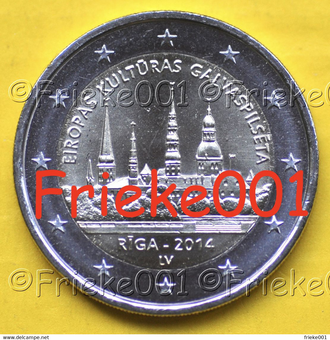 Letland - Lettonie - 2 Euro 2014 Comm.(Riga) - Lettonia