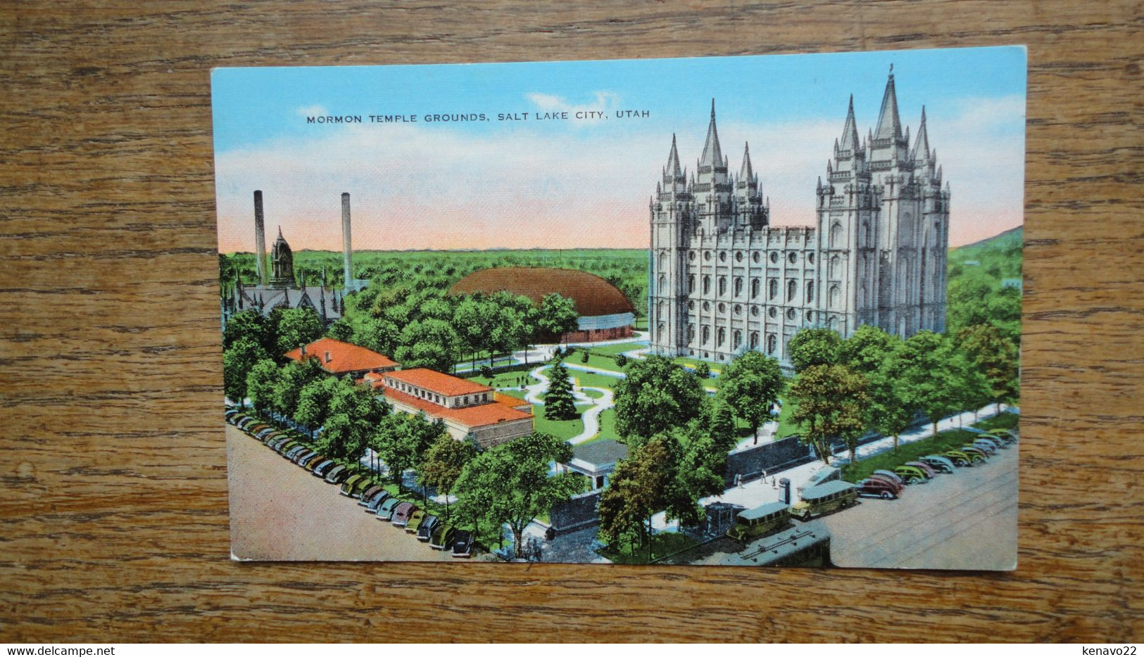 états-unis , Utah , Salt Lake City , Mormon Temple Grounds - Salt Lake City