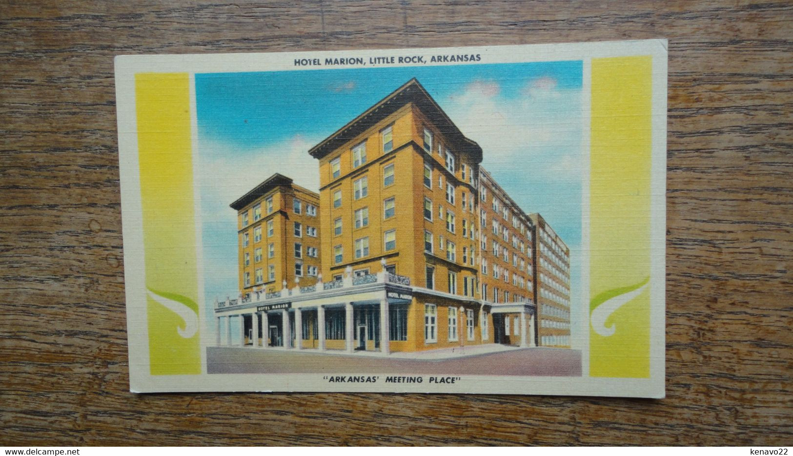 états-unis , Arkansas , Little Rock , Hotel Marion " Ark Ansas' Meeting Place " - Little Rock