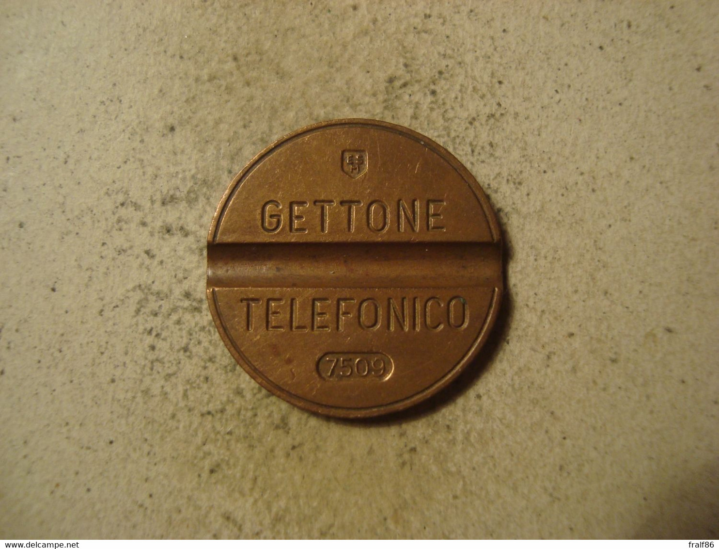 JETON TELEFONICO // 7509 - Firma's